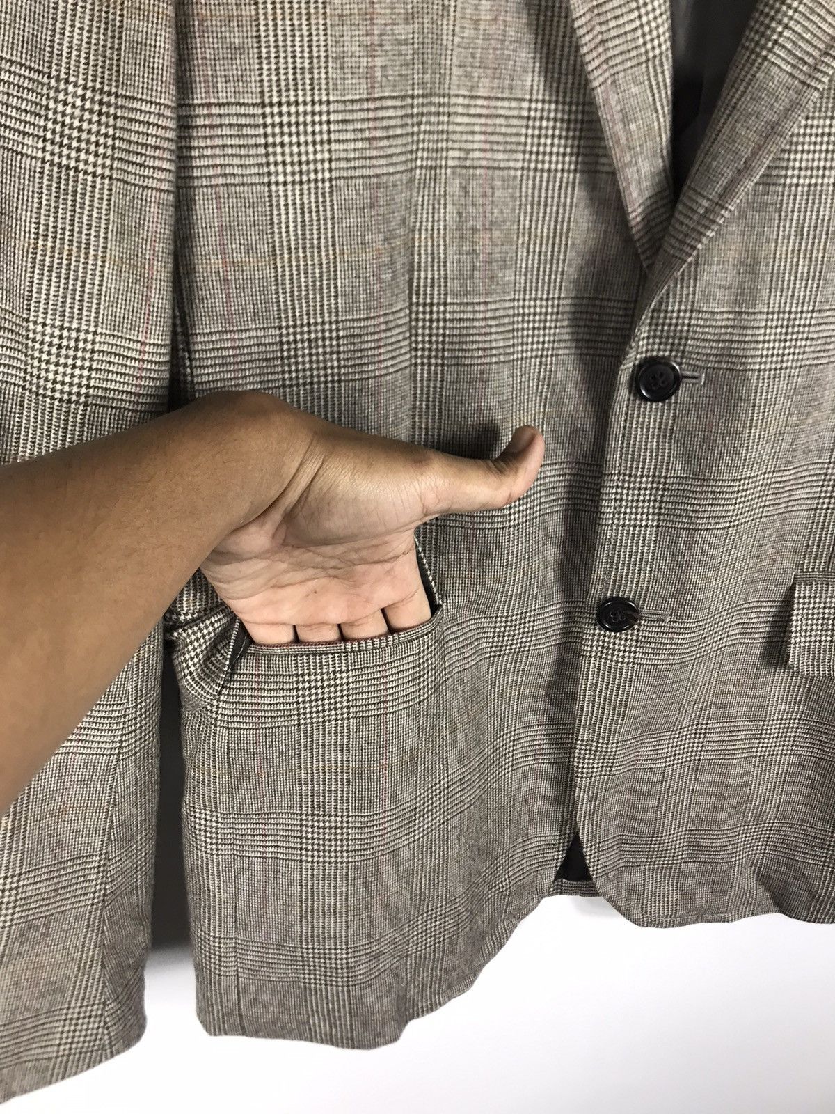 Japanese Brand × Yohji Yamamoto ⚡️Ined Homme Yohji Yamamoto Wool Single Breast Blazer Size 46R - 6 Thumbnail