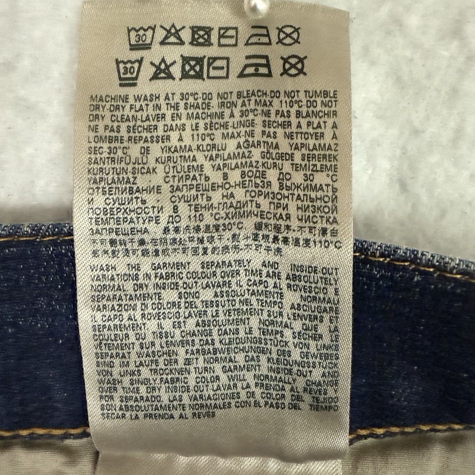 Diesel Diesel Mens Jeans Size 40x32 2019 D Strukt 09C73 Italy Size US 40 / EU 56 - 14 Thumbnail