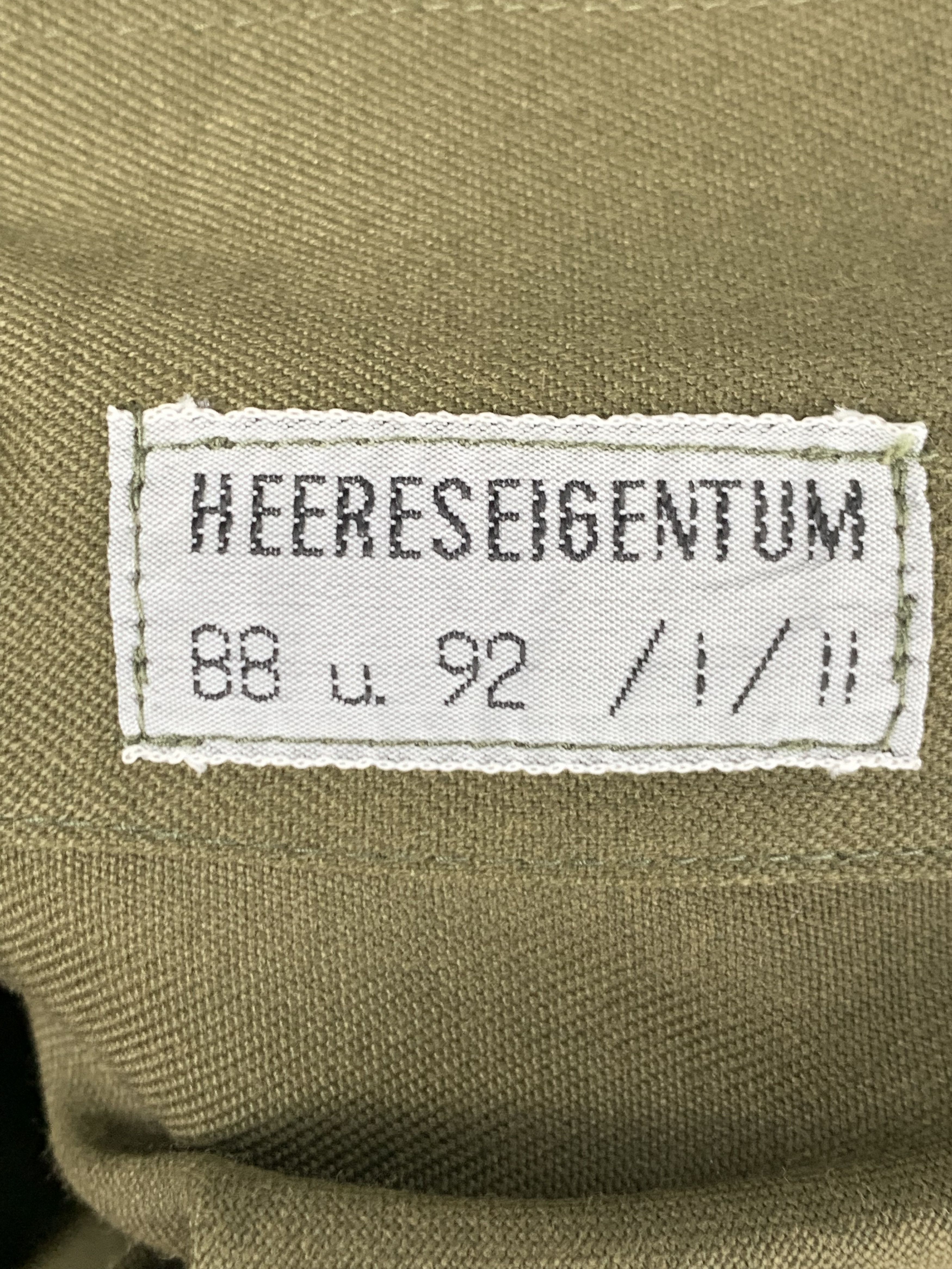Vintage Vintage 80s German Military Double Pocket Jacket J1397 Size US M / EU 48-50 / 2 - 10 Thumbnail