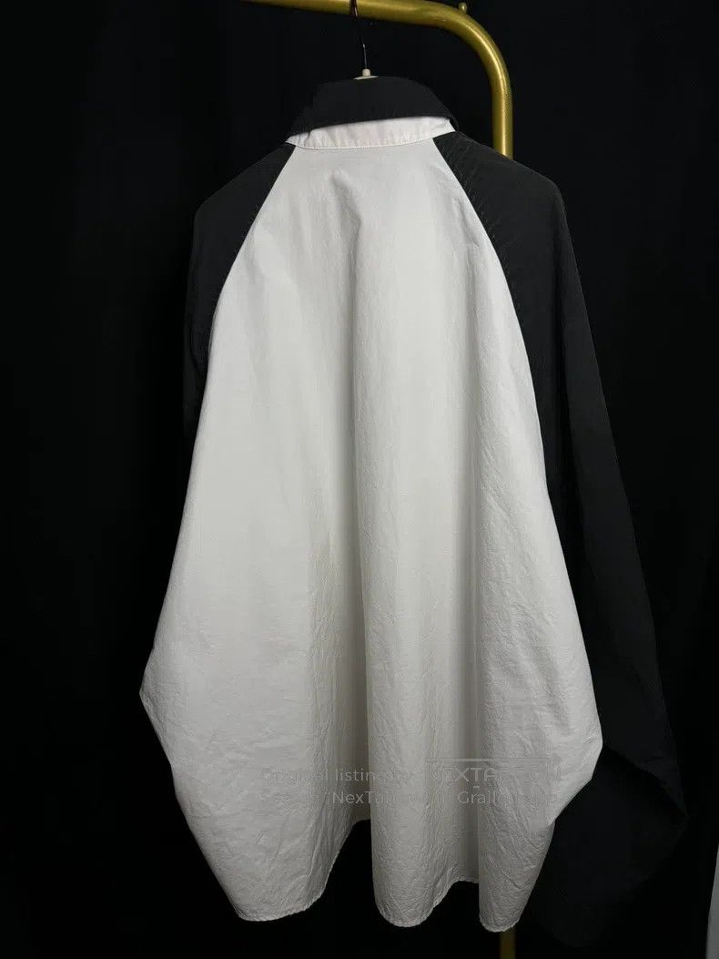 Balenciaga Balenciaga Black and White Color Blocked Shirt Size US XS / EU 42 / 0 - 4 Thumbnail