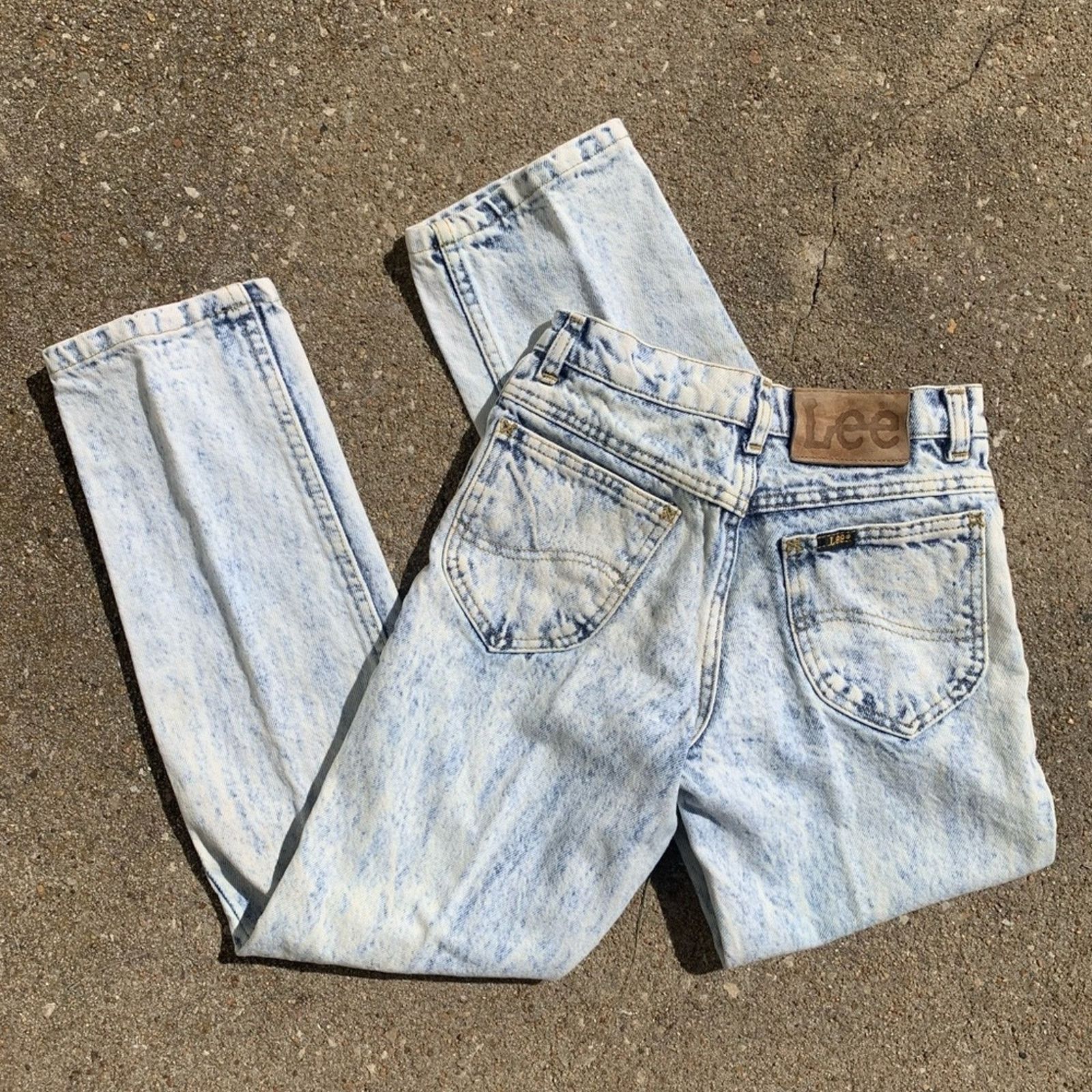 Vintage 80s Lee Acid Wash Iconic hotsell Mom Jeans