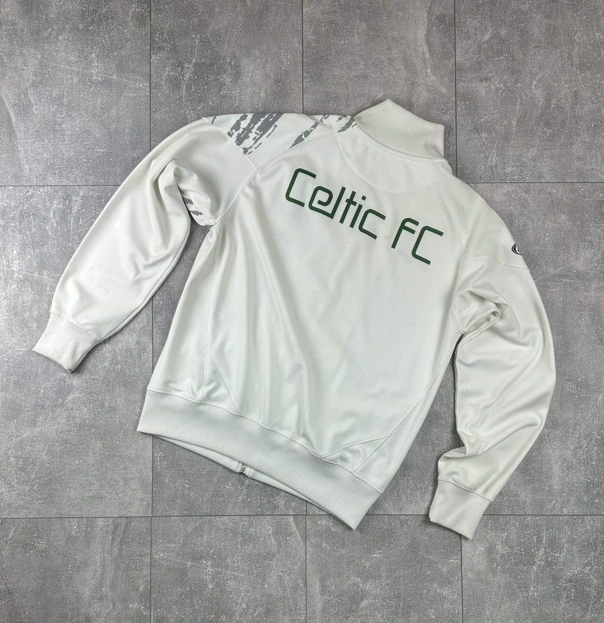 Nike Nike Celtic FC 2007/08 Track-Top Soccer Football Jacket Size US M / EU 48-50 / 2 - 2 Thumbnail