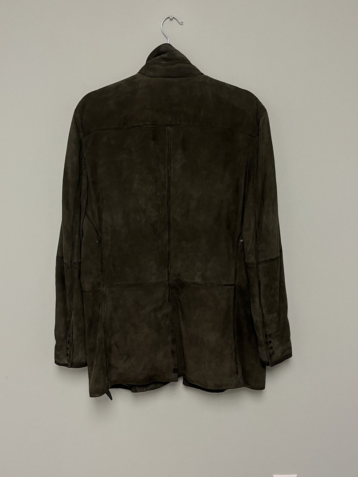 John Varvatos 3/4 garment washed leather jacket. EU 48 USA 38 Size US M / EU 48-50 / 2 - 14 Thumbnail