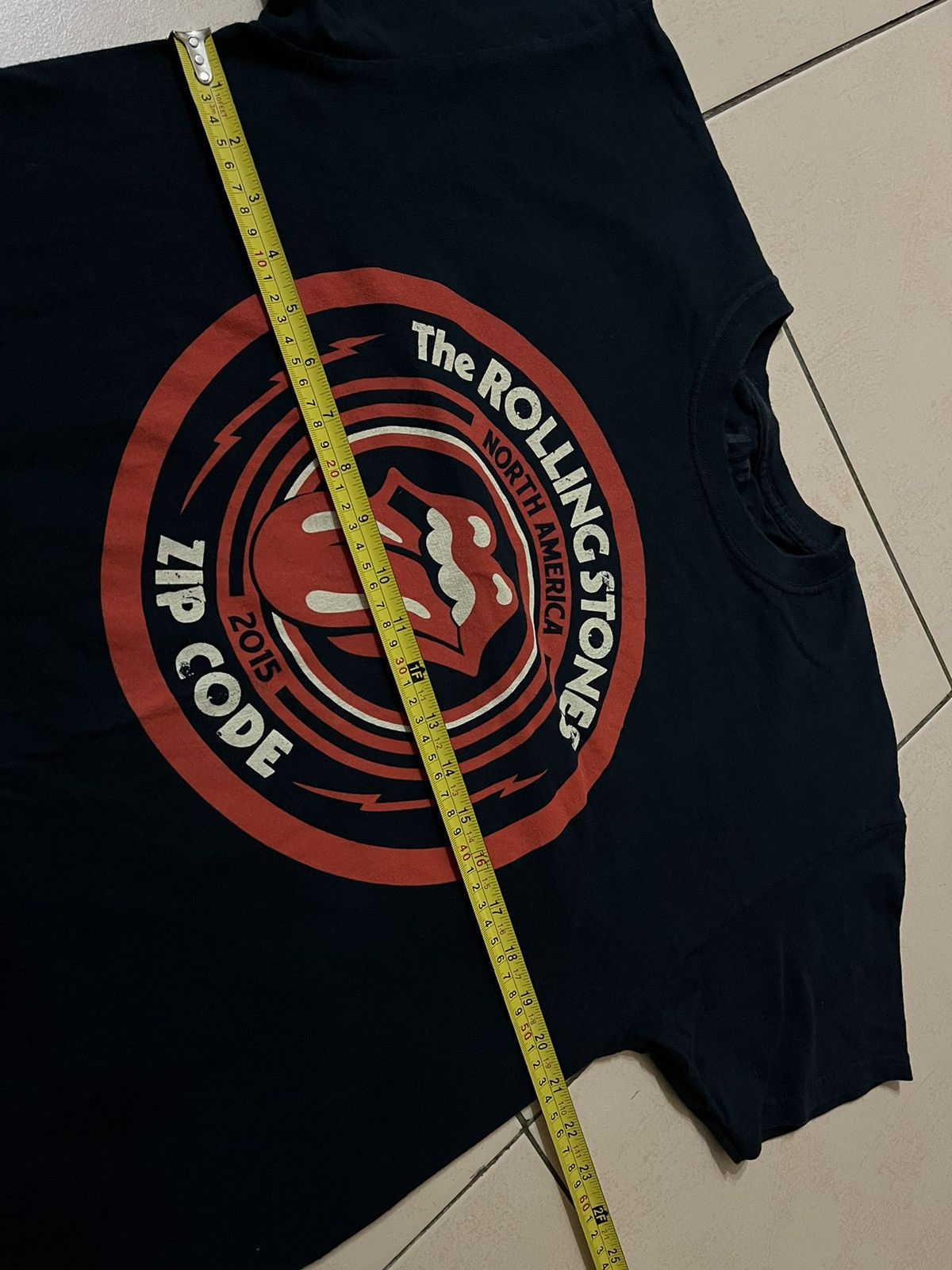 Band Tees × The Rolling Stones 2000s THE ROLLING STONES ZIPCODE TOUR TSHIRT Size US L / EU 52-54 / 3 - 4 Thumbnail