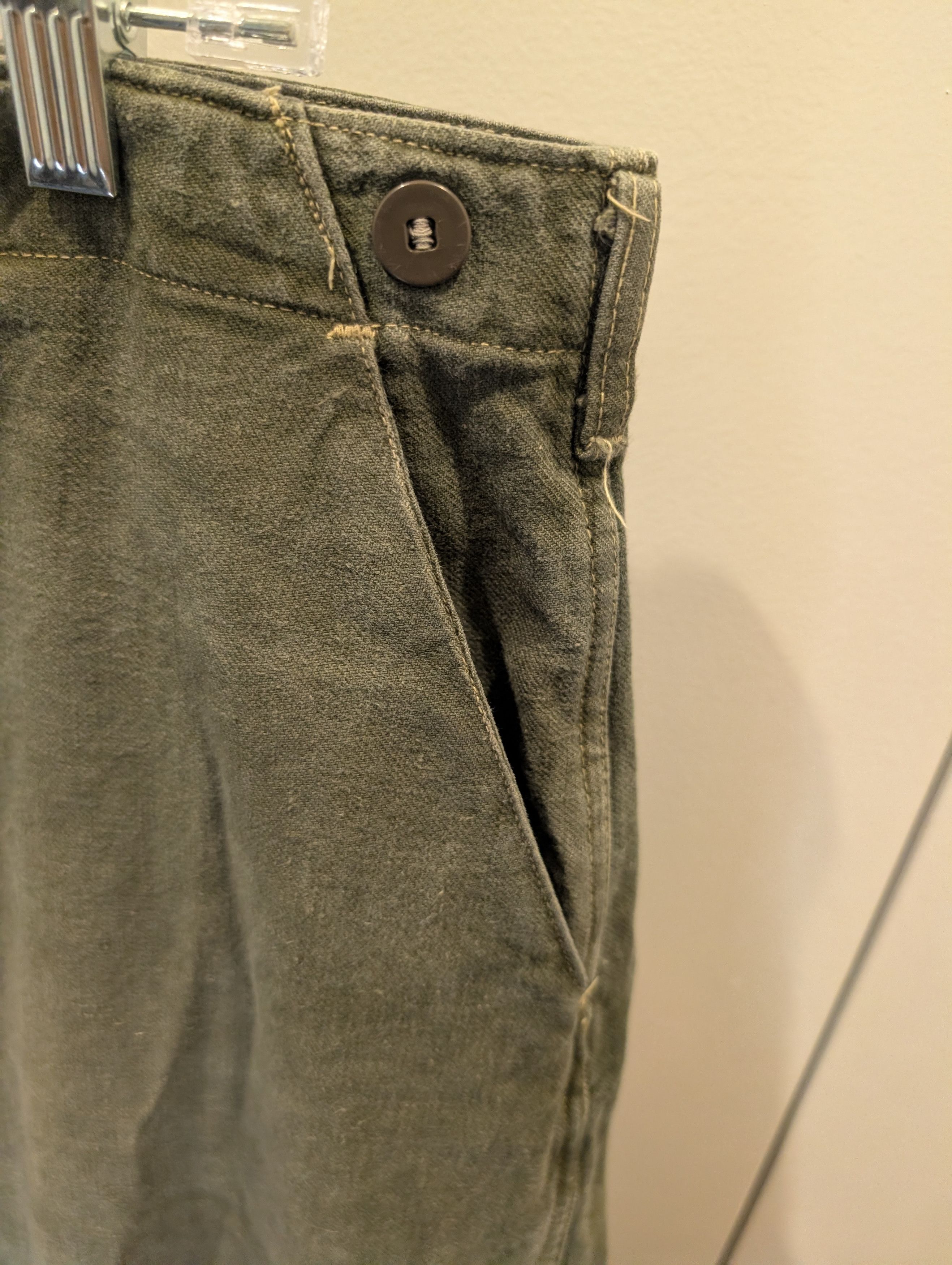 Vintage Swedish Army Trousers Size US 36 / EU 52 - 3 Thumbnail