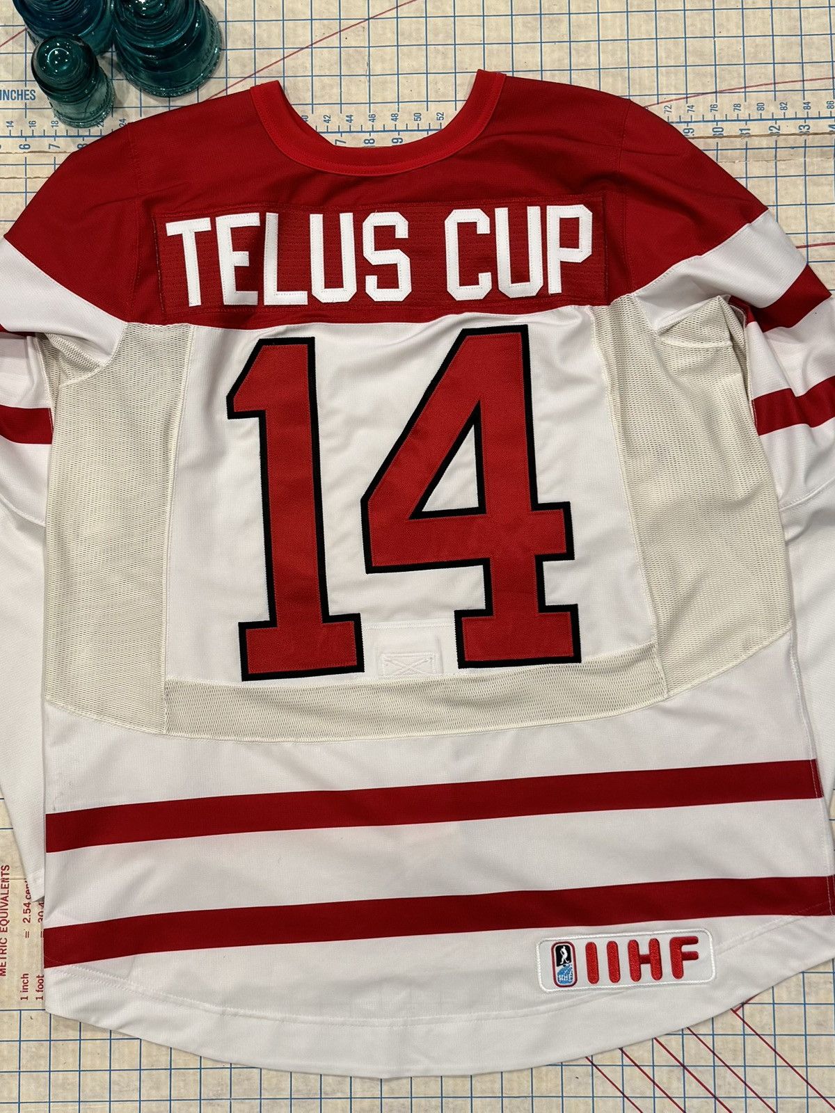 Nike Nike Hockey Canada IIHF Jersey With Fight Strap Size 56 Mens Size US XL / EU 56 / 4 - 11 Thumbnail