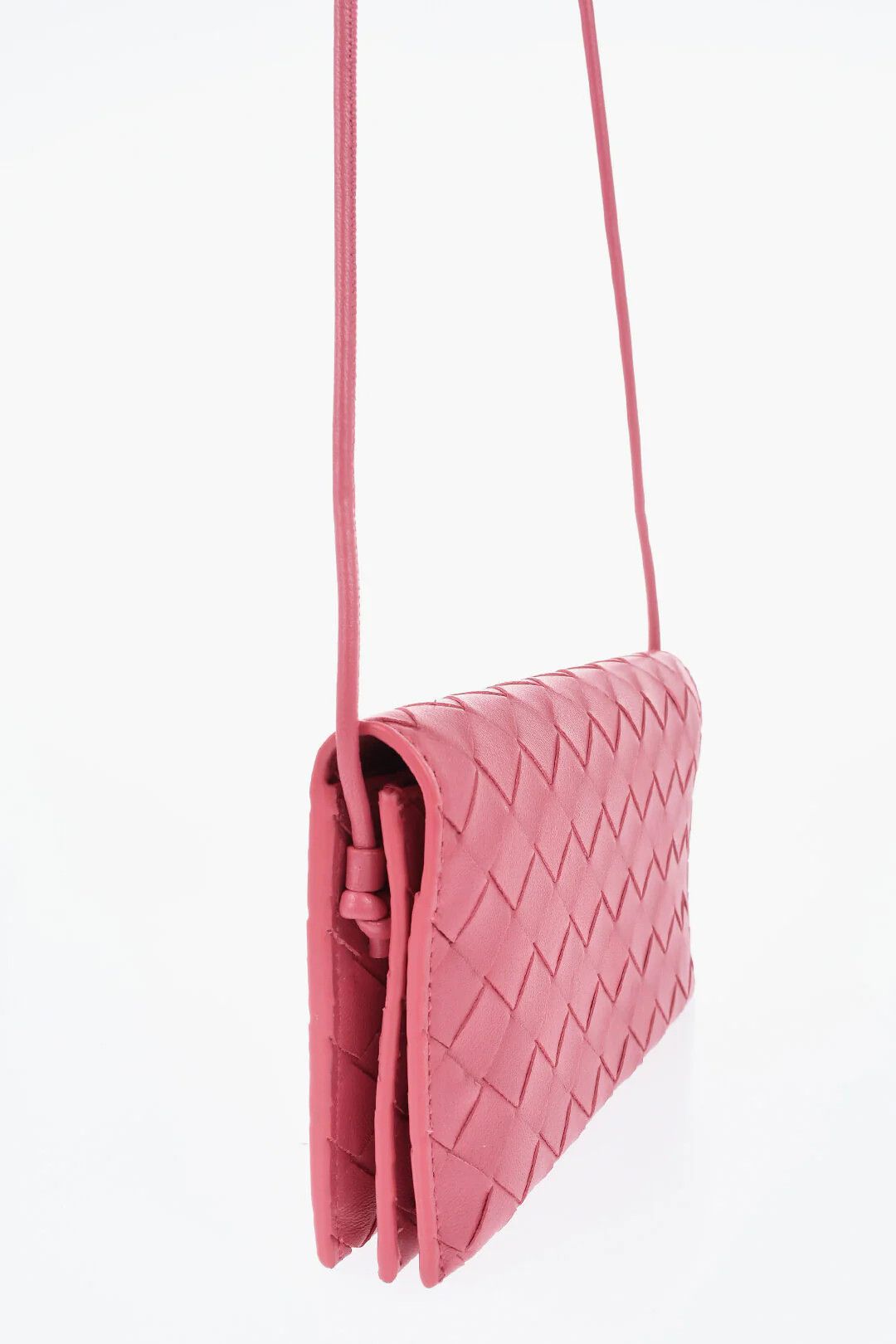 Bottega Veneta og1mm0426 Size: OS / Leather Wallet in Pink Size ONE SIZE - 3 Thumbnail