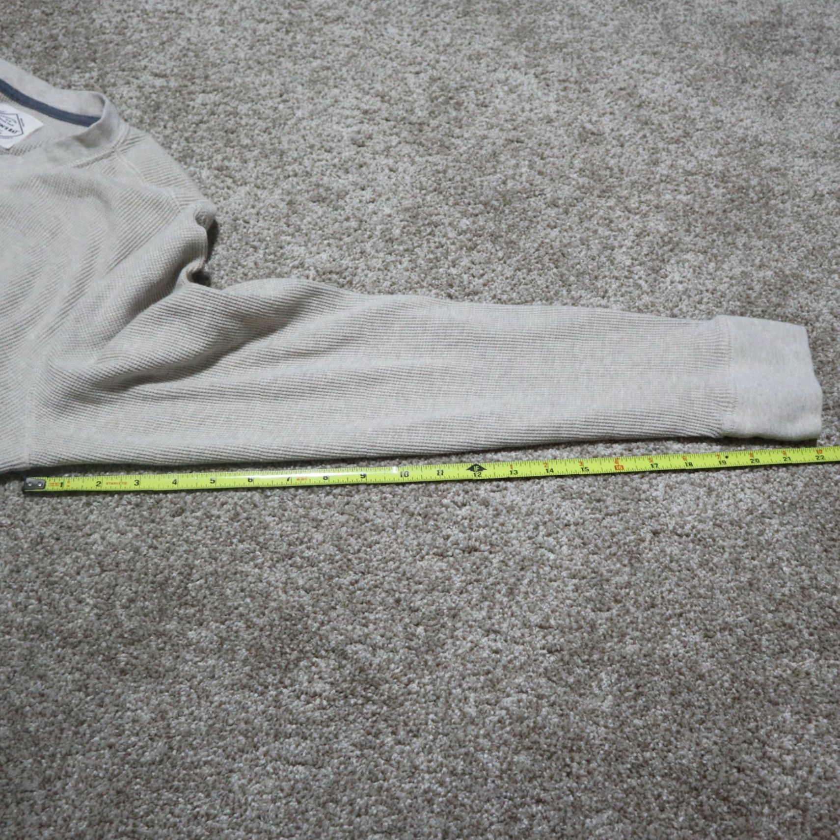 Vintage St. John's Bay Mens Tan Beige Long Sleeve Pullover Size XL Knit Sweater Size US XL / EU 56 / 4 - 6 Thumbnail