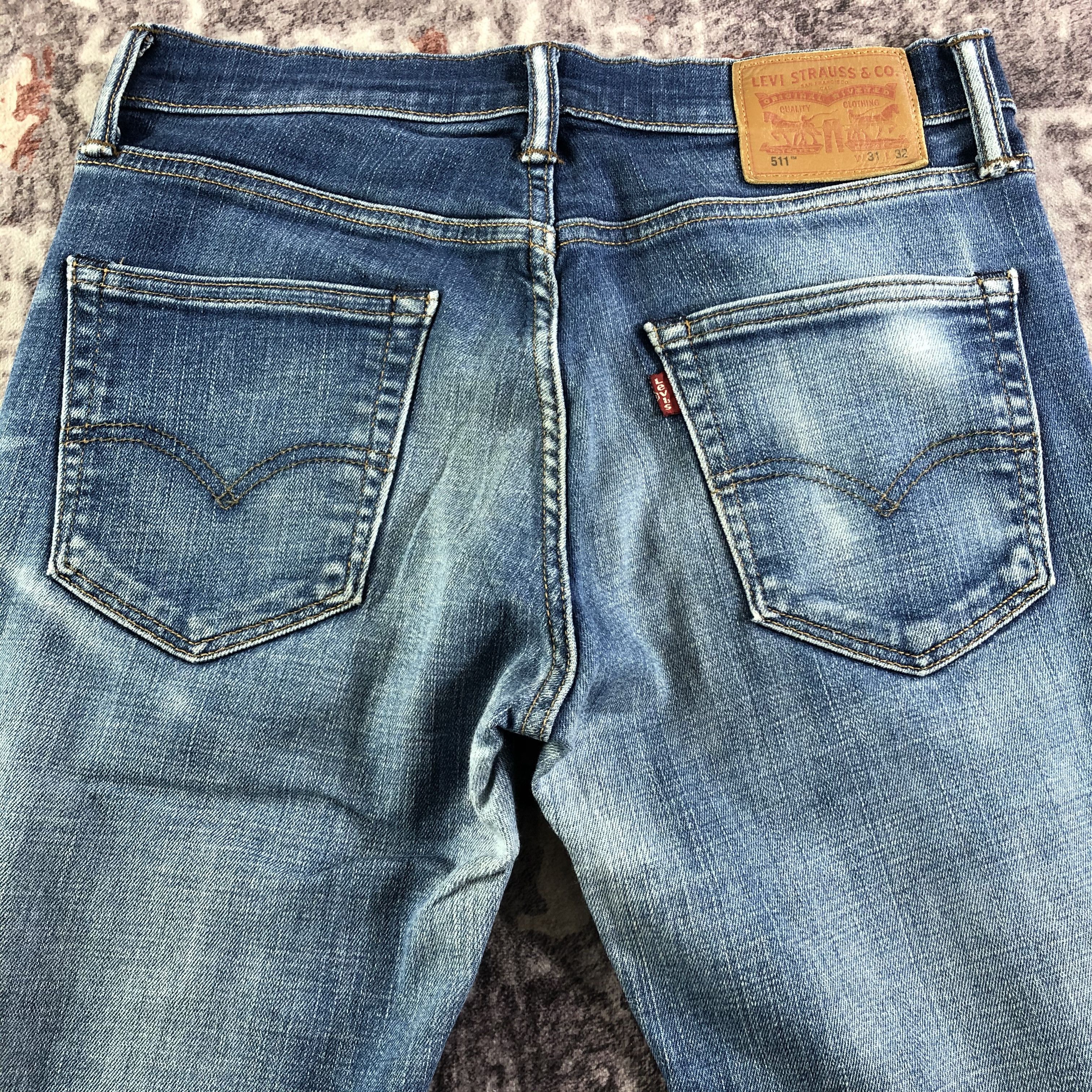 Levi's × Vintage Vintage Blue Wash Levis 511 Jeans-JM3309 Size US 31 - 4 Thumbnail