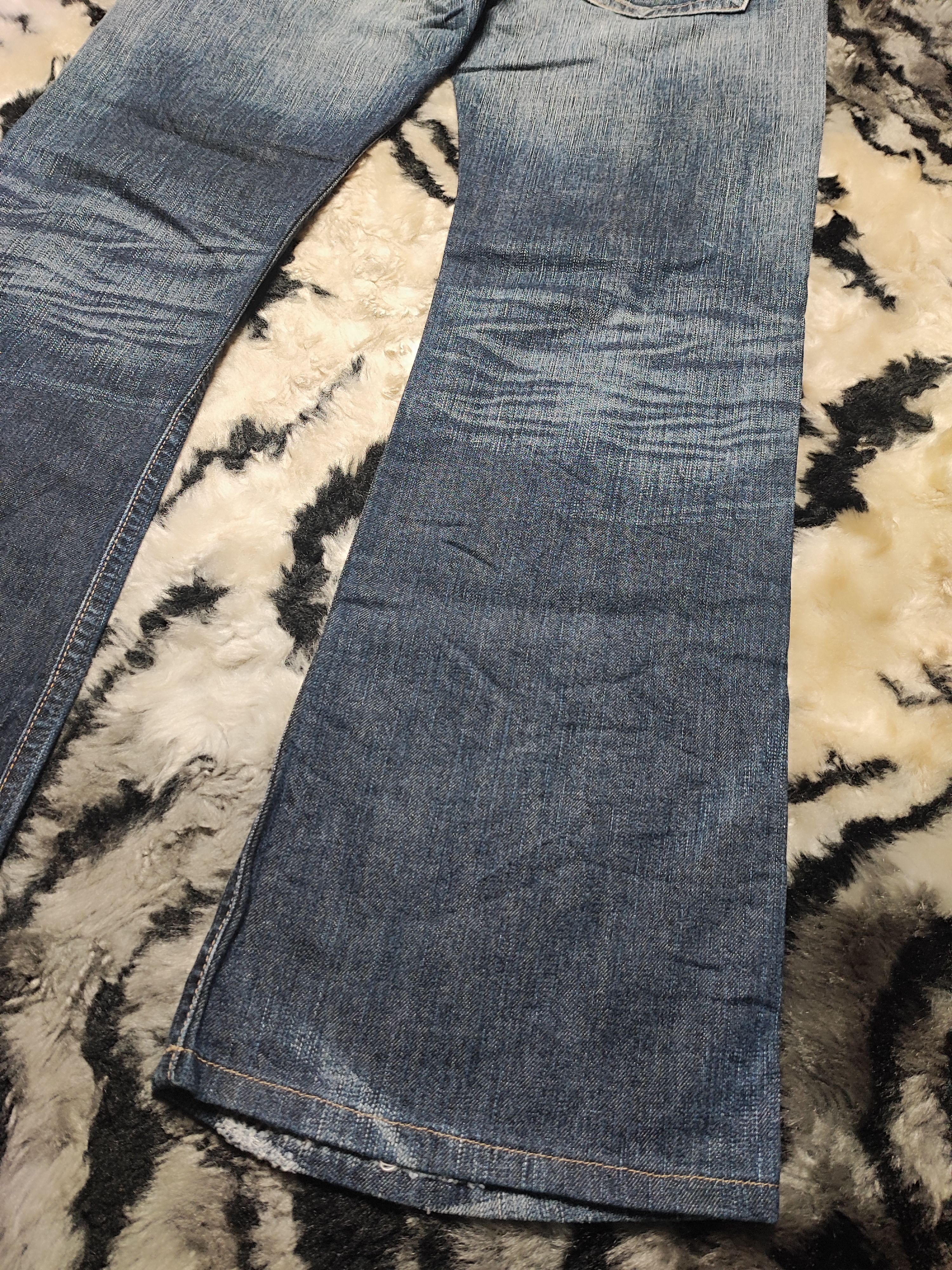 Edwin Edwin 503 Blue Trip Japan Distressed Jeans Size US 32 / EU 48 - 14 Thumbnail