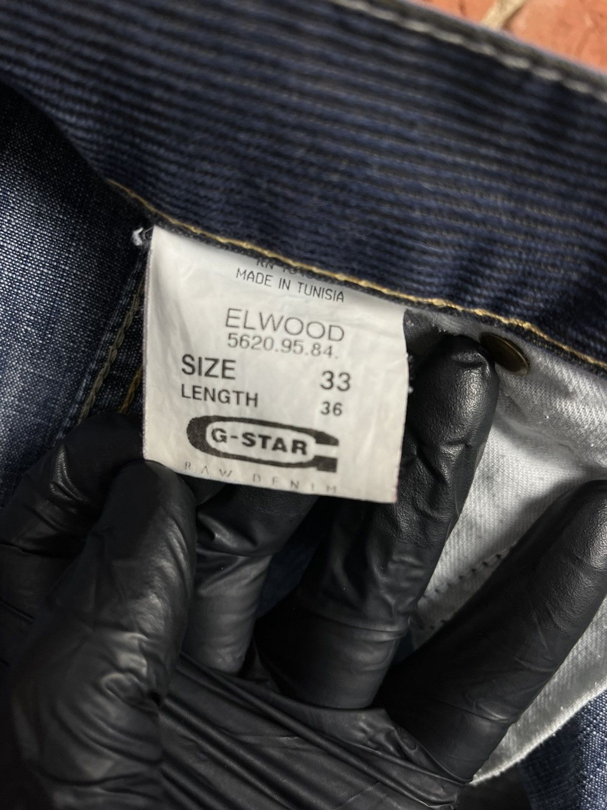 G-Star G-Star Raw Elwood 5620 distressed denim pants double knees Size US 33 - 8 Thumbnail