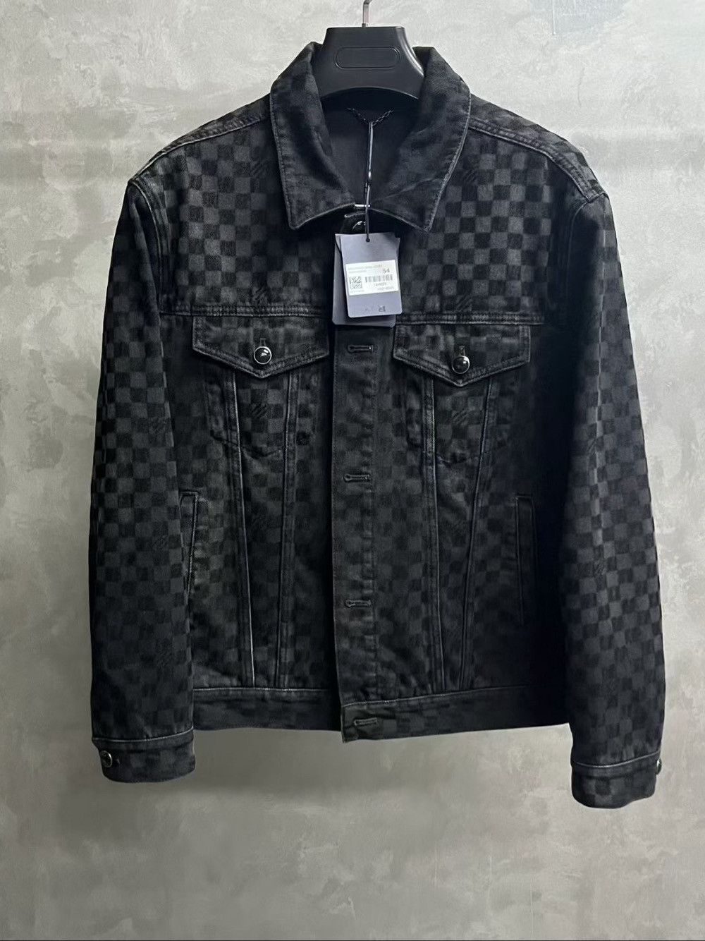 Louis Vuitton Louis Vuitton Damier Denim Jacket Size 54 Size US L / EU 52-54 / 3 - 1 Thumbnail