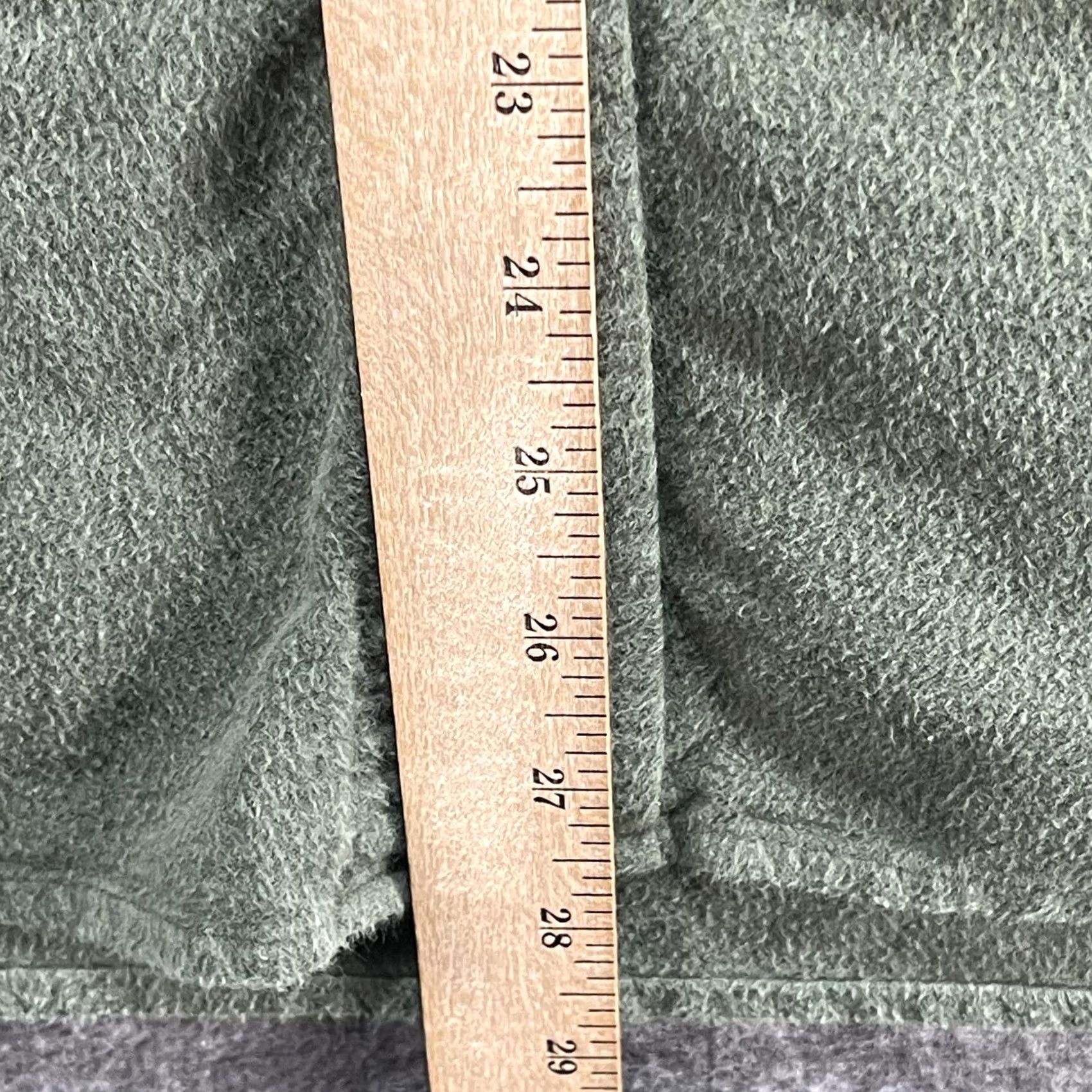 Eddie Bauer Eddie Bauer Fleece Shirt Jacket Mens Large Olive Green Button Front Shacket Size US L / EU 52-54 / 3 - 8 Thumbnail
