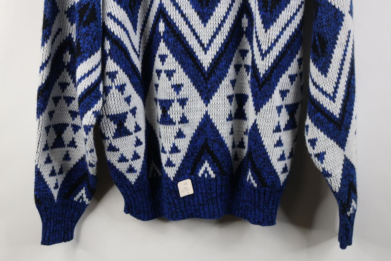 Vintage Deadstock Vintage 90s Coogi Style Knit Crewneck Sweater USA Size M / US 6-8 / IT 42-44 - 3 Thumbnail