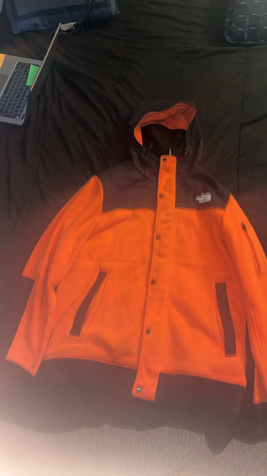 The North Face NORTH FACE FLEECE WINTER JACKET BUILT IN MASK/FACE COVER Size US L / EU 52-54 / 3 - 4 Thumbnail