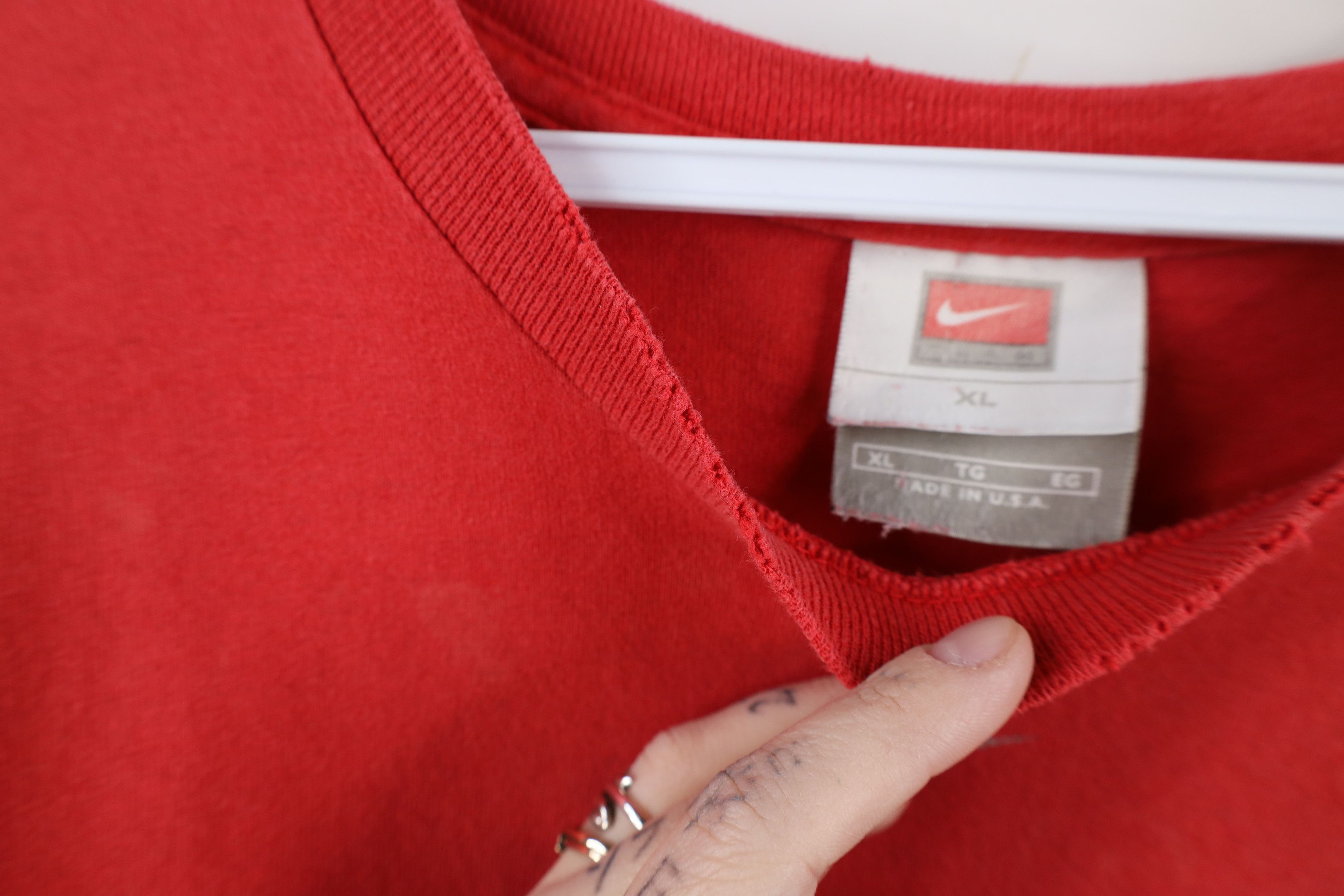 Nike × Vintage Vintage Y2K 2002 Nike Ohio State vs Michigan T-Shirt Size US XL / EU 56 / 4 - 11 Thumbnail