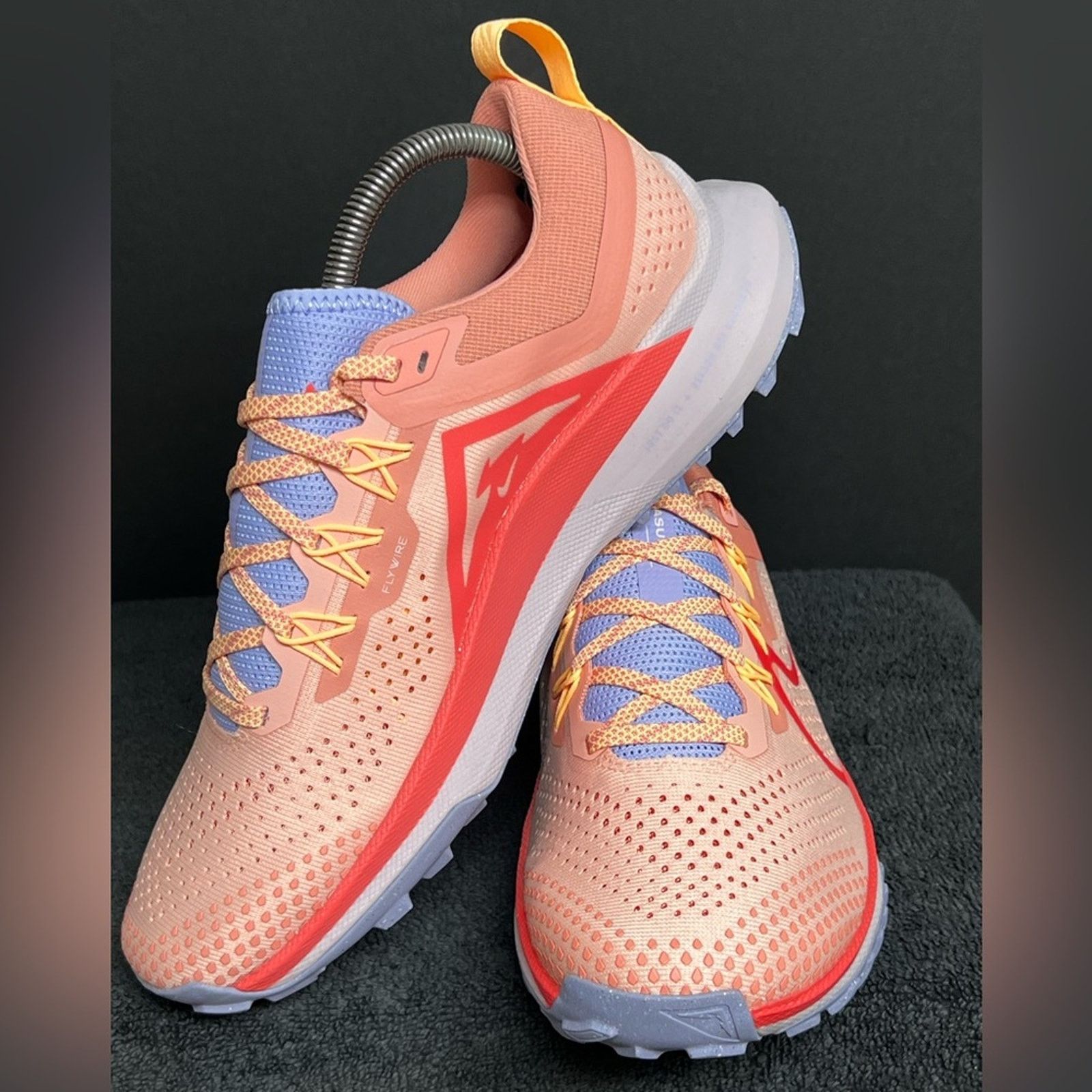 Nike Nike React Pegasus Trail 4 Shoes Arctic Orange/Amber SZ 9.5 Size US 9.5 / IT 39.5 - 4 Thumbnail