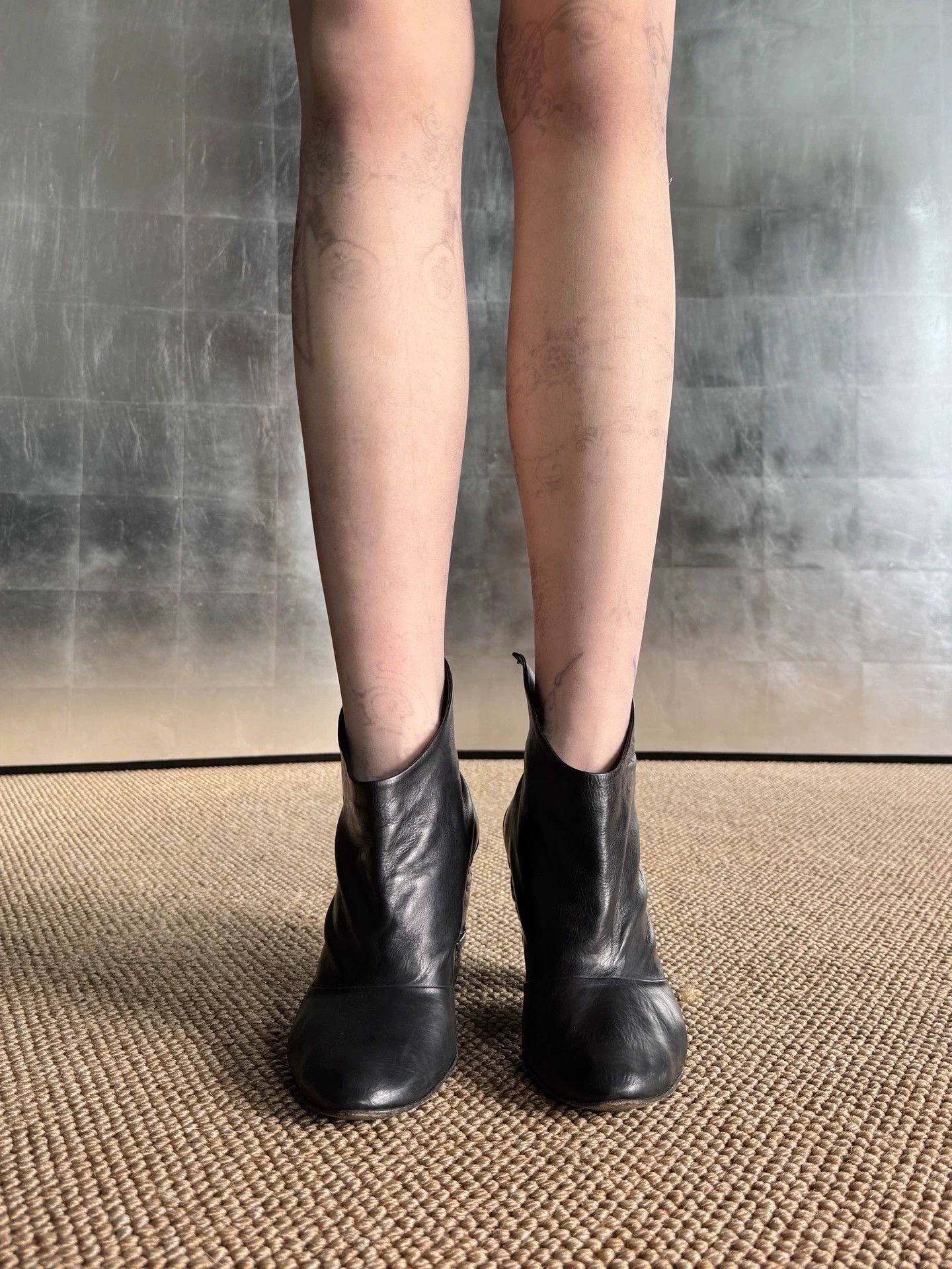 Other Vintage Italian Leather 8cm Heel High Heels Size US 8 / IT 38 - 3 Thumbnail