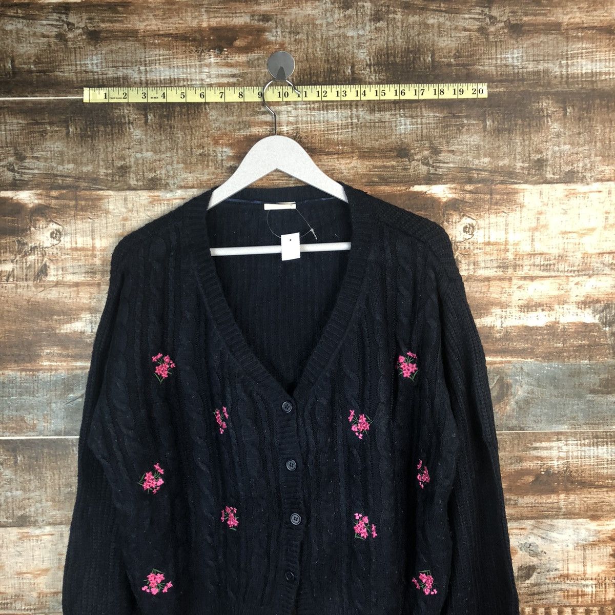 GU × Japanese Brand GU Dark Blue Cardigan Knitwear #A1458 Size M / US 6-8 / IT 42-44 - 2 Thumbnail