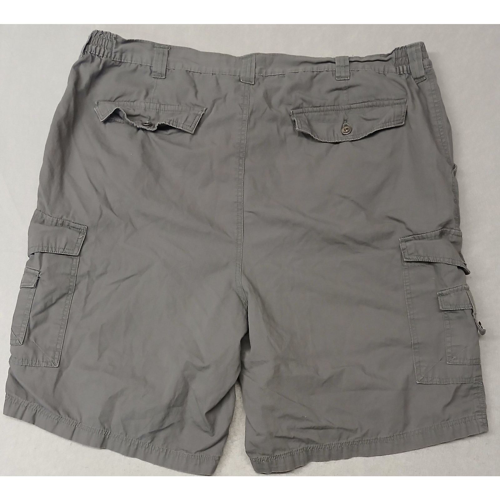 Other King Size (46) Men's Gray Cargo Style Relaxed Shorts Size US 30 / EU 46 - 11 Thumbnail