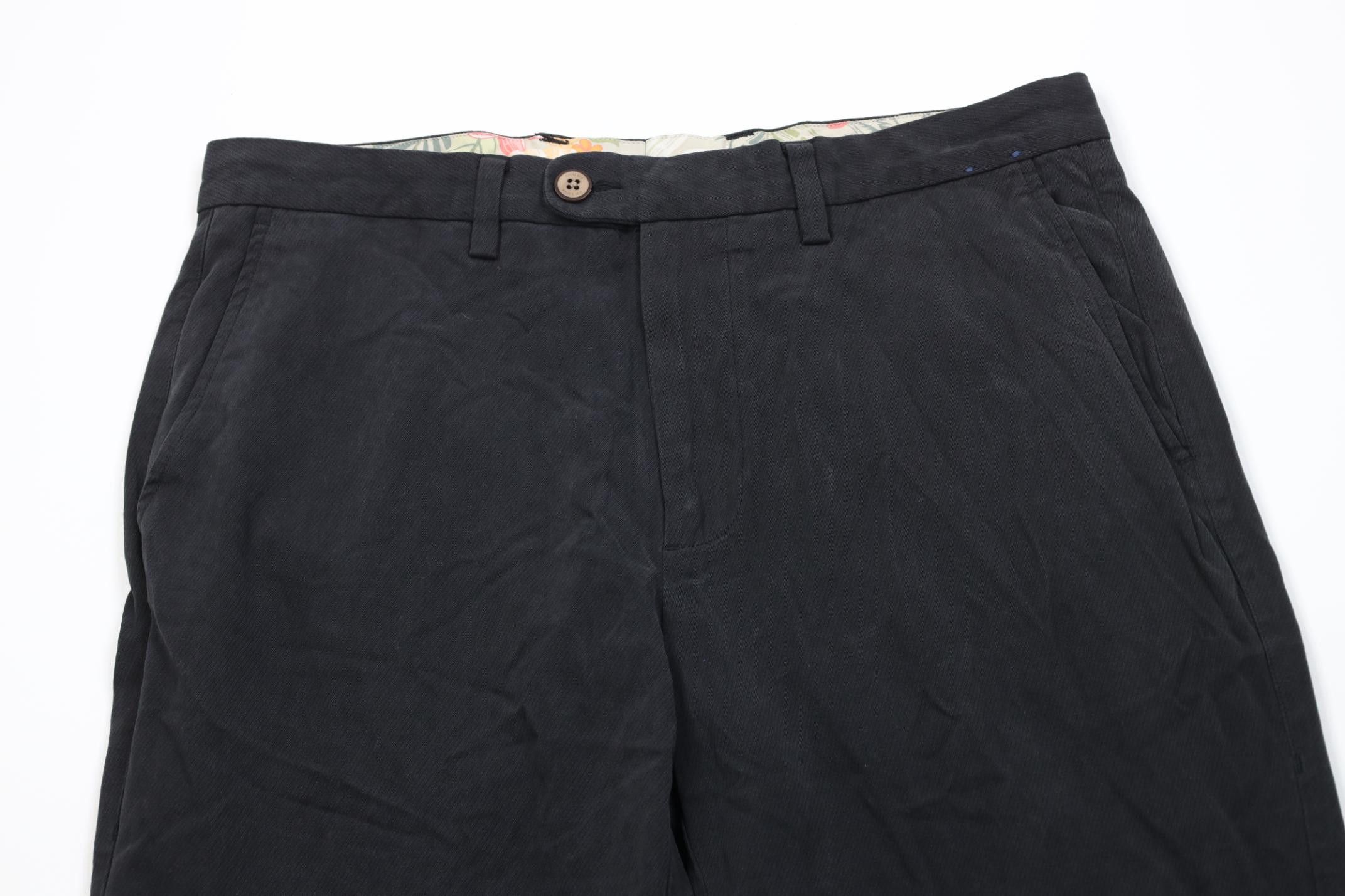 Tommy Bahama Vintage Y2K Tommy Bahama Blend Wide Leg Chino Pants Black Size US 33 - 2 Thumbnail