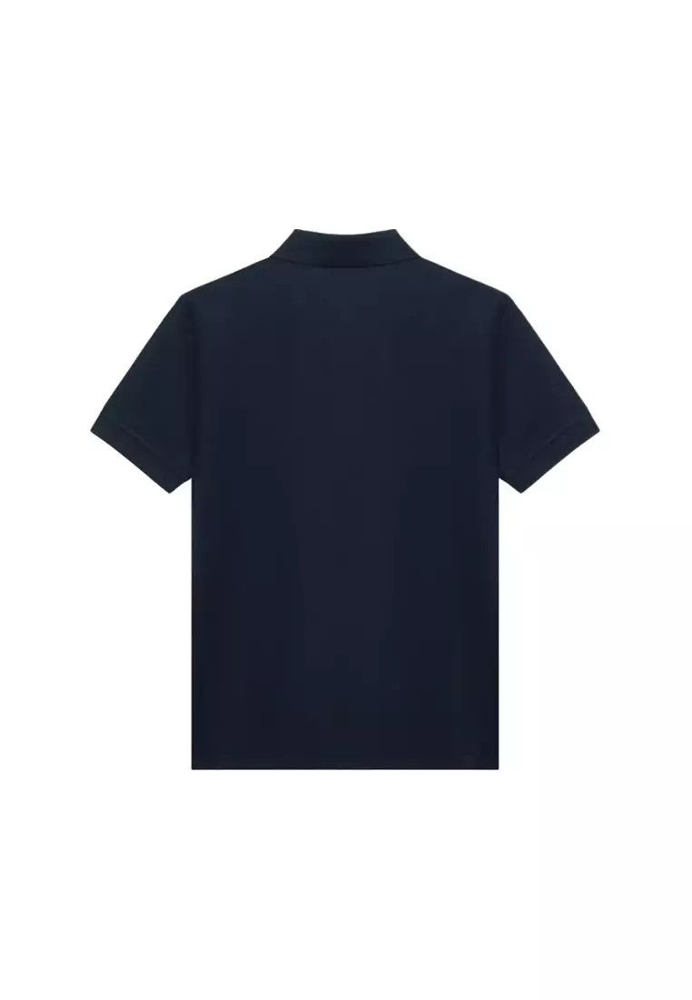 Burberry o1w1db10326 Hartford Polo Shirt in Navy Size US XXL / EU 58 / 5 - 2 Thumbnail