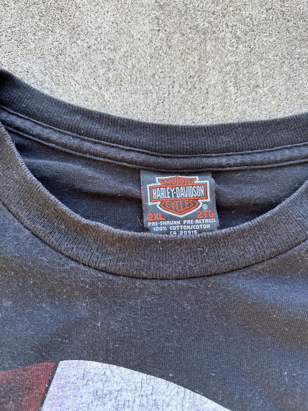 Harley Davidson × Vintage Vintage Harley Davidson Tee Shirt 98 Polar Bear Made In USA Size US XXL / EU 58 / 5 - 4 Thumbnail