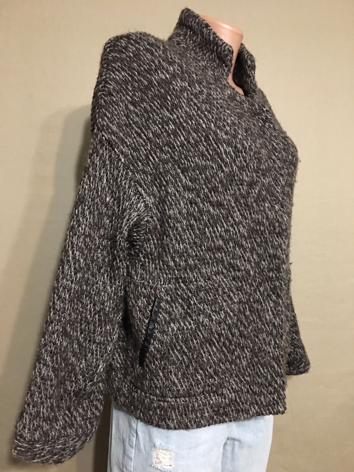 HUMANOID HUMANOID Wool Alpaca Knit Cardigan Sweater Size M / US 6-8 / IT 42-44 - 4 Thumbnail