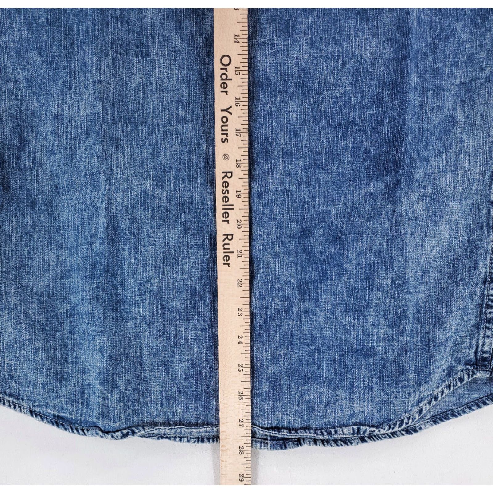 Levi's Levi's Denim Chambray Button-Down Shirt Blue Mens M Size US M / EU 48-50 / 2 - 5 Thumbnail
