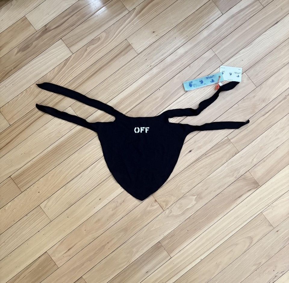 Off-White Off-White black bandana/face mask Size ONE SIZE - 1 Thumbnail