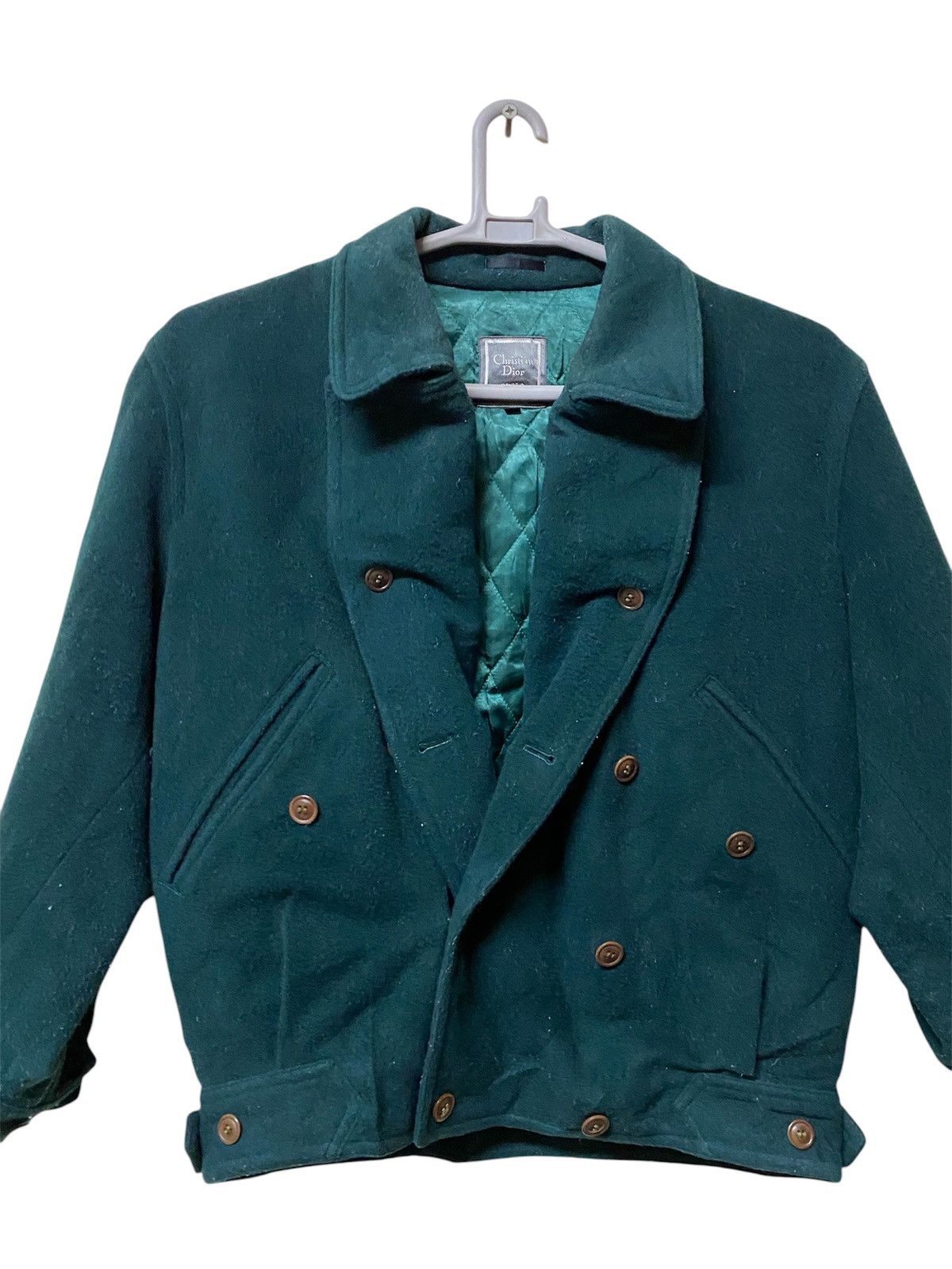 Christian Dior Monsieur Christian Dior Monsieur Double Collar wool perfecto jacket Size US M / EU 48-50 / 2 - 4 Thumbnail