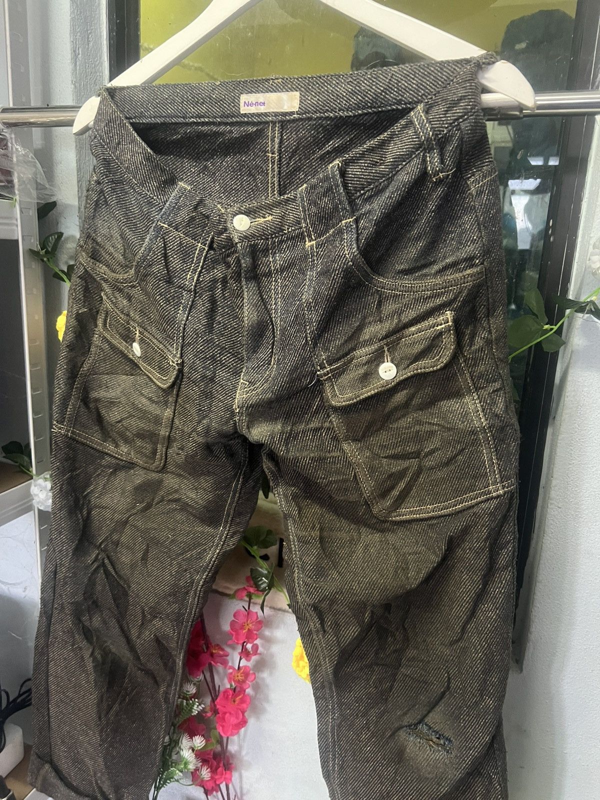 Issey Miyake × Ne-Net Ne net Issey Miyake Bust pants Size US 32 / EU 48 - 3 Thumbnail