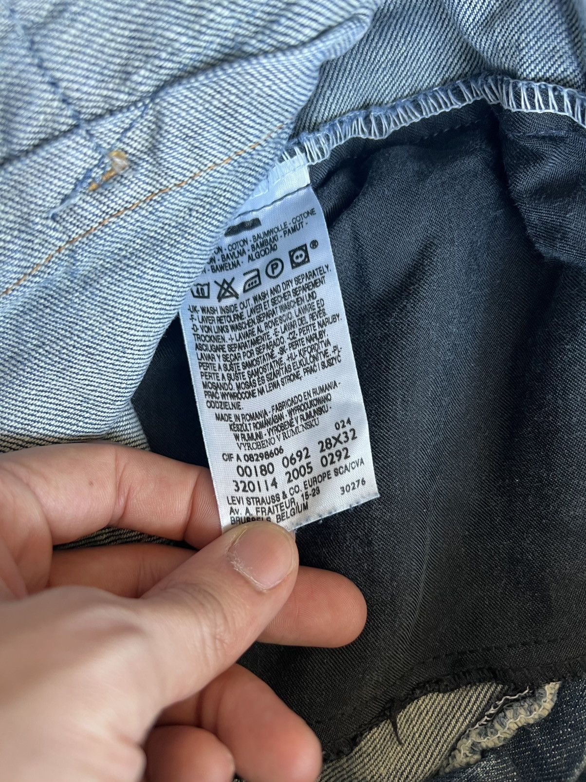 Levi's Levis Engineered Jeans Tag W28 Actual 28x31 Size US 28 / EU 44 - 7 Thumbnail