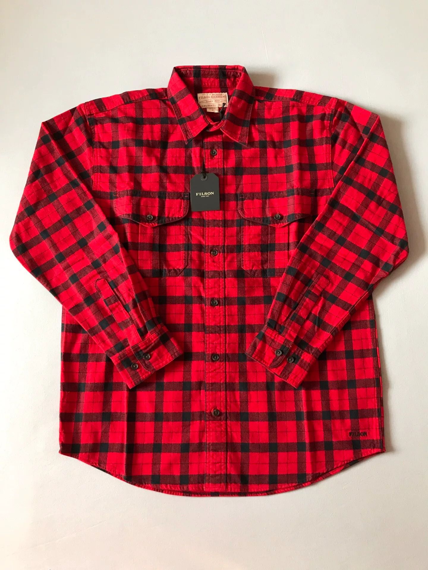 Filson Filson 11012006 Heavyweight Flannel Work Shirt Size US M / EU 48-50 / 2 - 1 Thumbnail