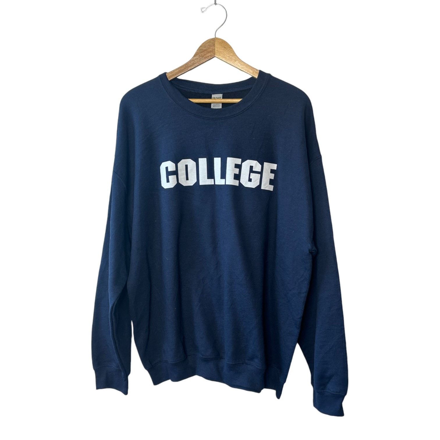 Gildan National Lampoon Navy Blue College Sweatshirt Men's XL NEW Size US XL / EU 56 / 4 - 1 Thumbnail
