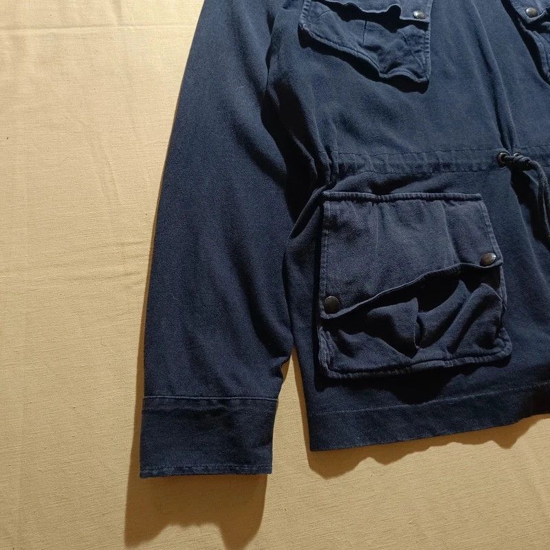 Polo Ralph Lauren Rare Vintage 90s Polo Ralph Lauren Military Black Hoodie XL Size US XL / EU 56 / 4 - 4 Thumbnail