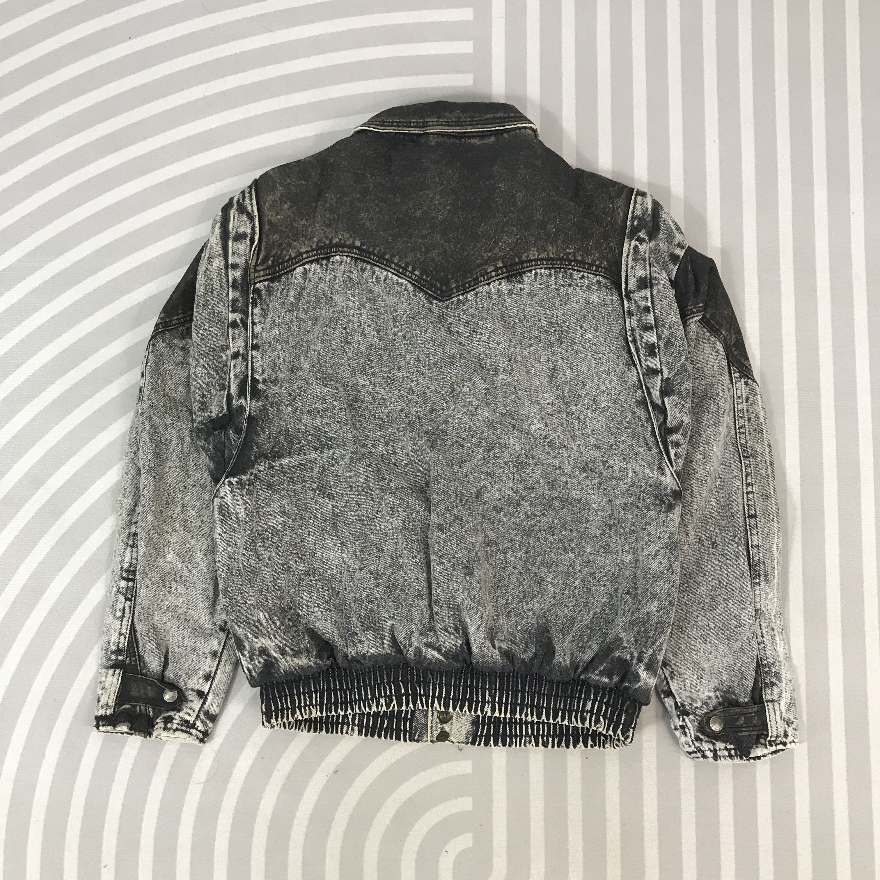 Vintage Vintage Dual Control Denim Leather Jacket Size US M / EU 48-50 / 2 - 3 Thumbnail