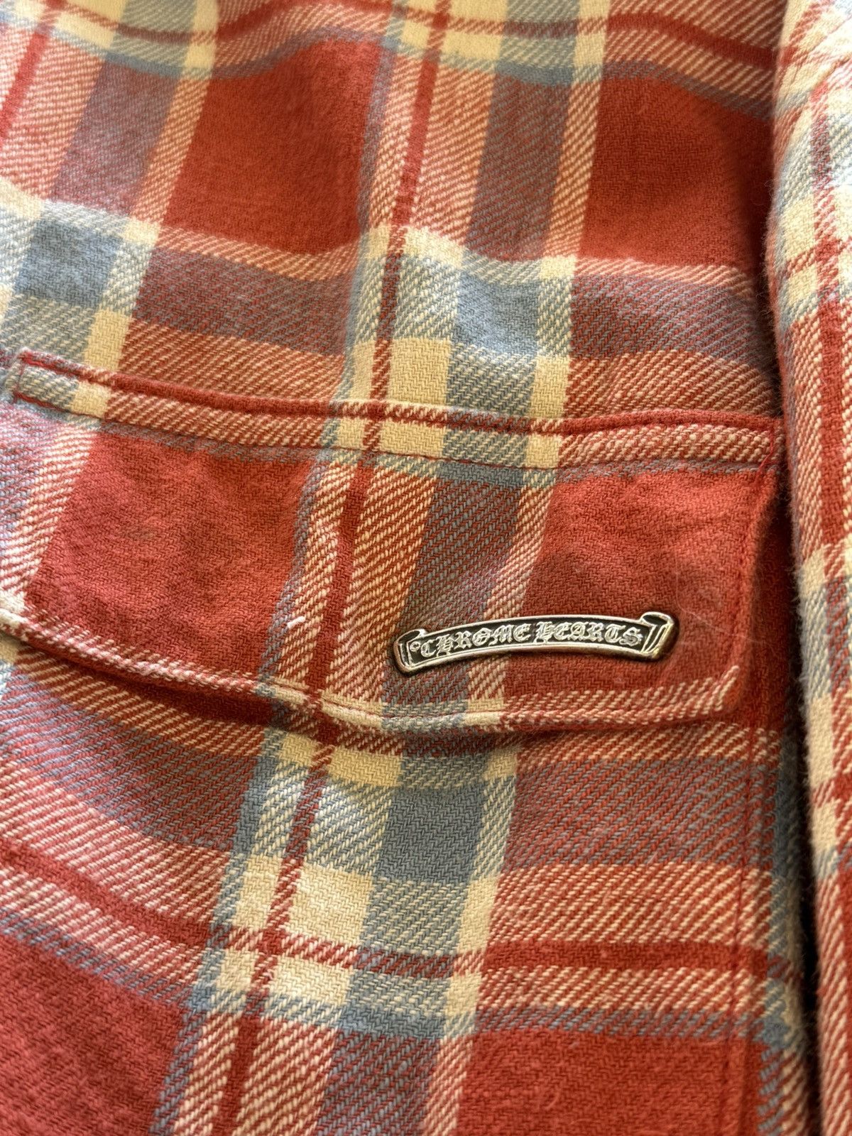 Chrome Hearts Padded flannel shirt Size US M / EU 48-50 / 2 - 6 Thumbnail
