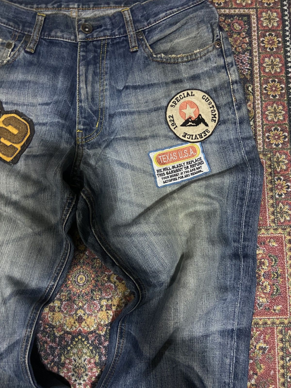 Dickies Dickies Patch Up Jeans Size US 33 - 4 Thumbnail