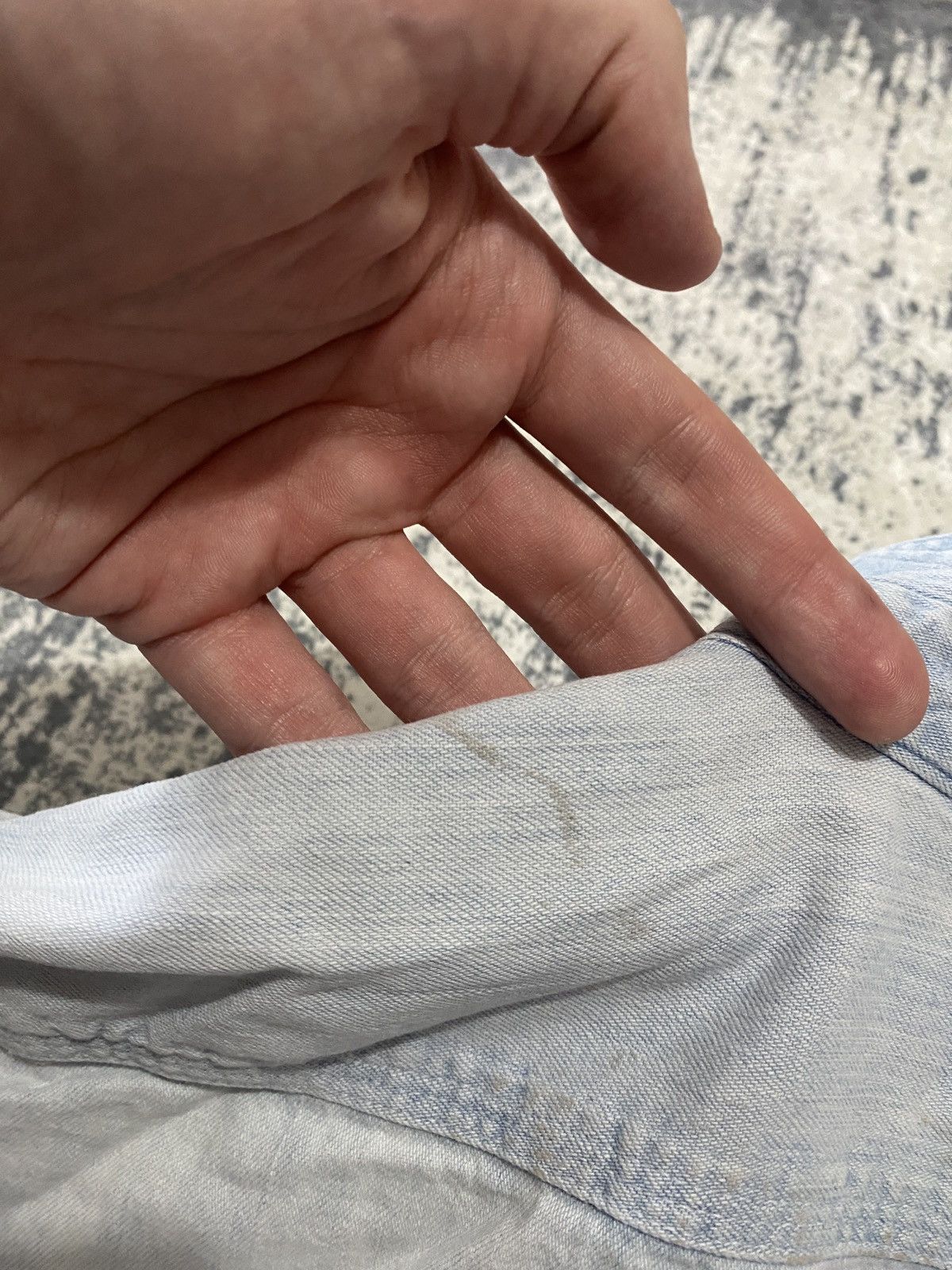 Levi's Vintage Clothing Vintage cowboy baby blue levis shirt button up 90s Size US M / EU 48-50 / 2 - 12 Thumbnail