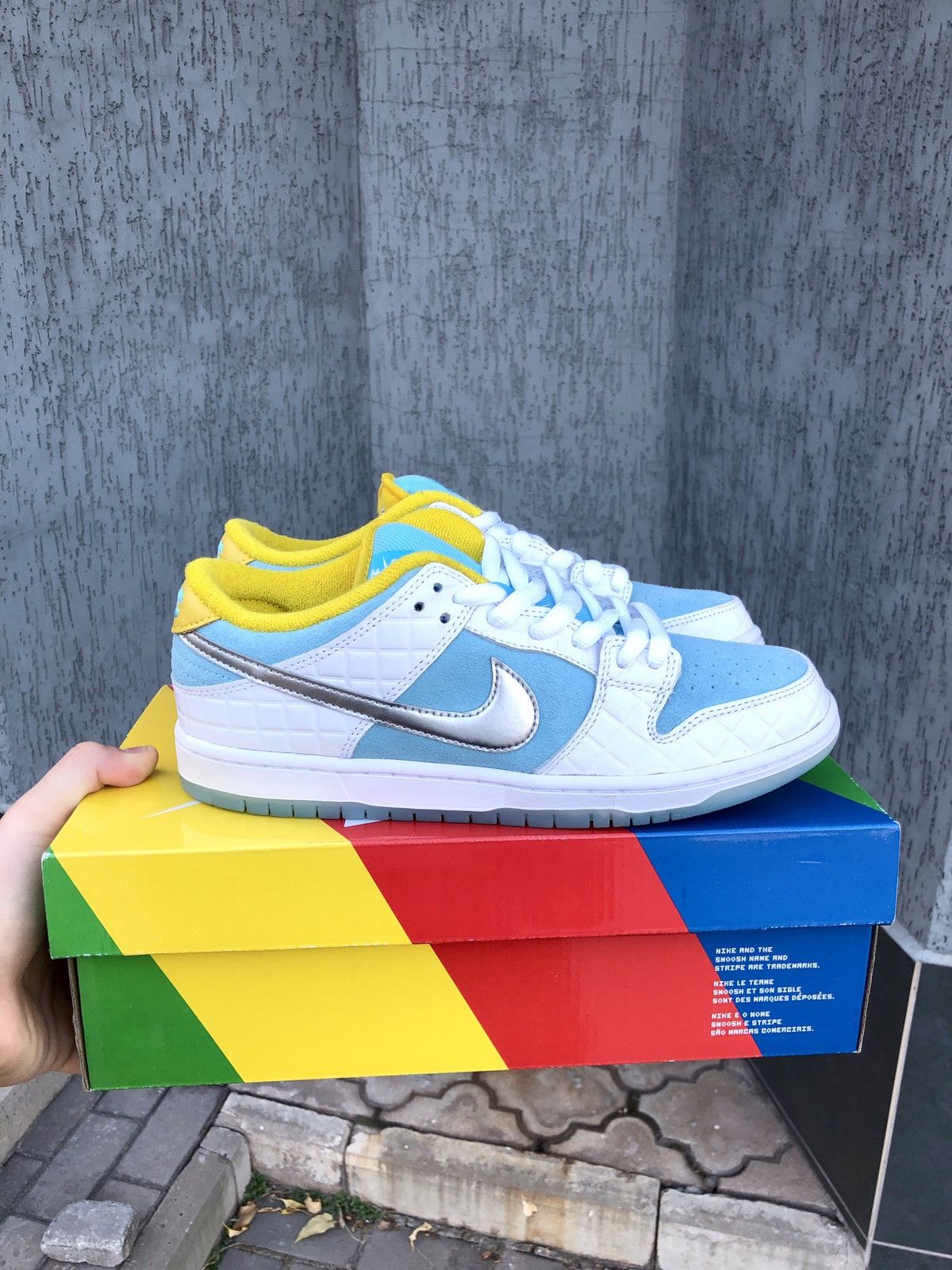 Nike Nike SB Dunk Low Pro FTC Lagoon Pulse Size US 8 / EU 41 - 2 Thumbnail