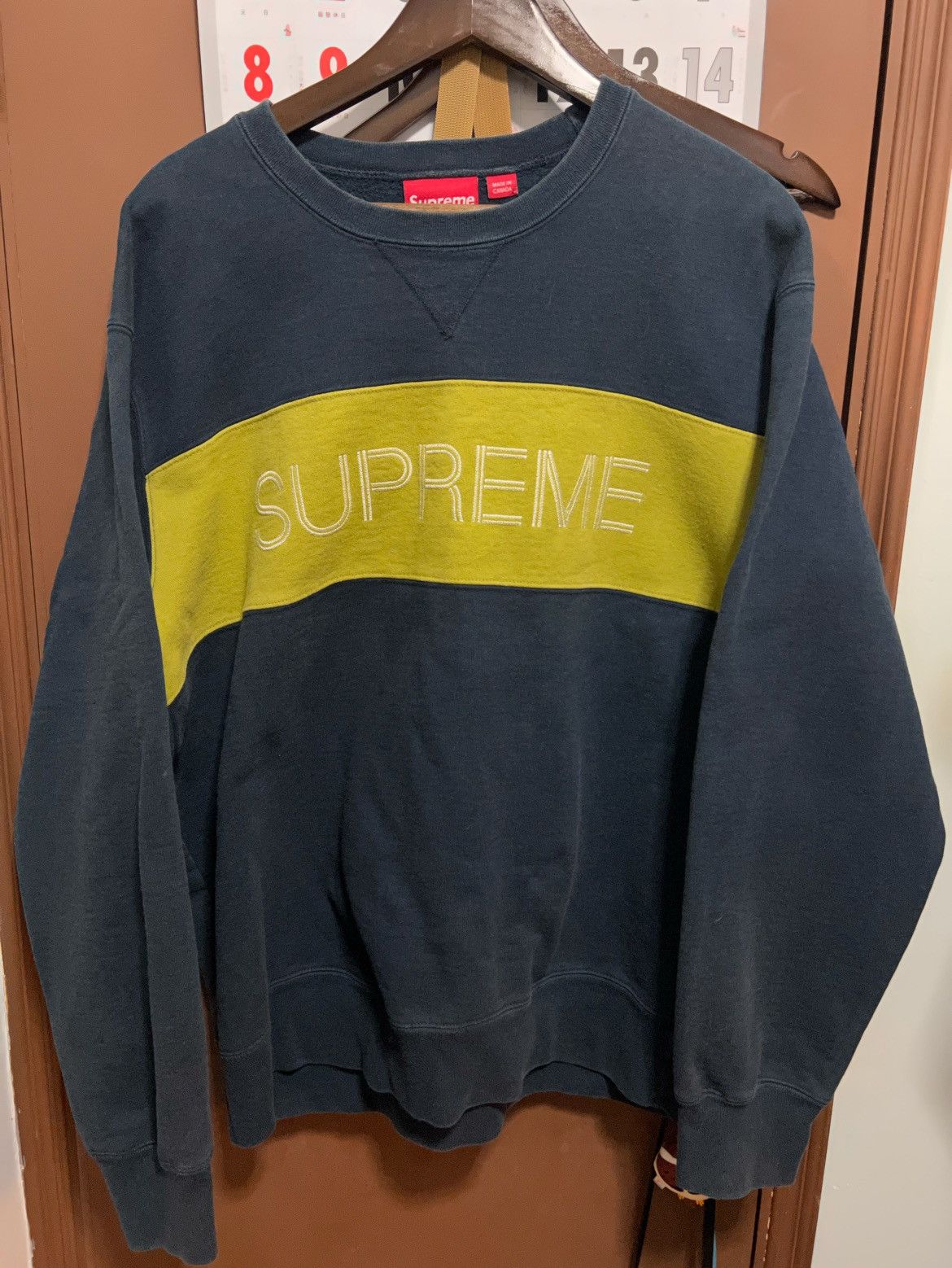 image of Supreme in Navy, Men's (Size XL)