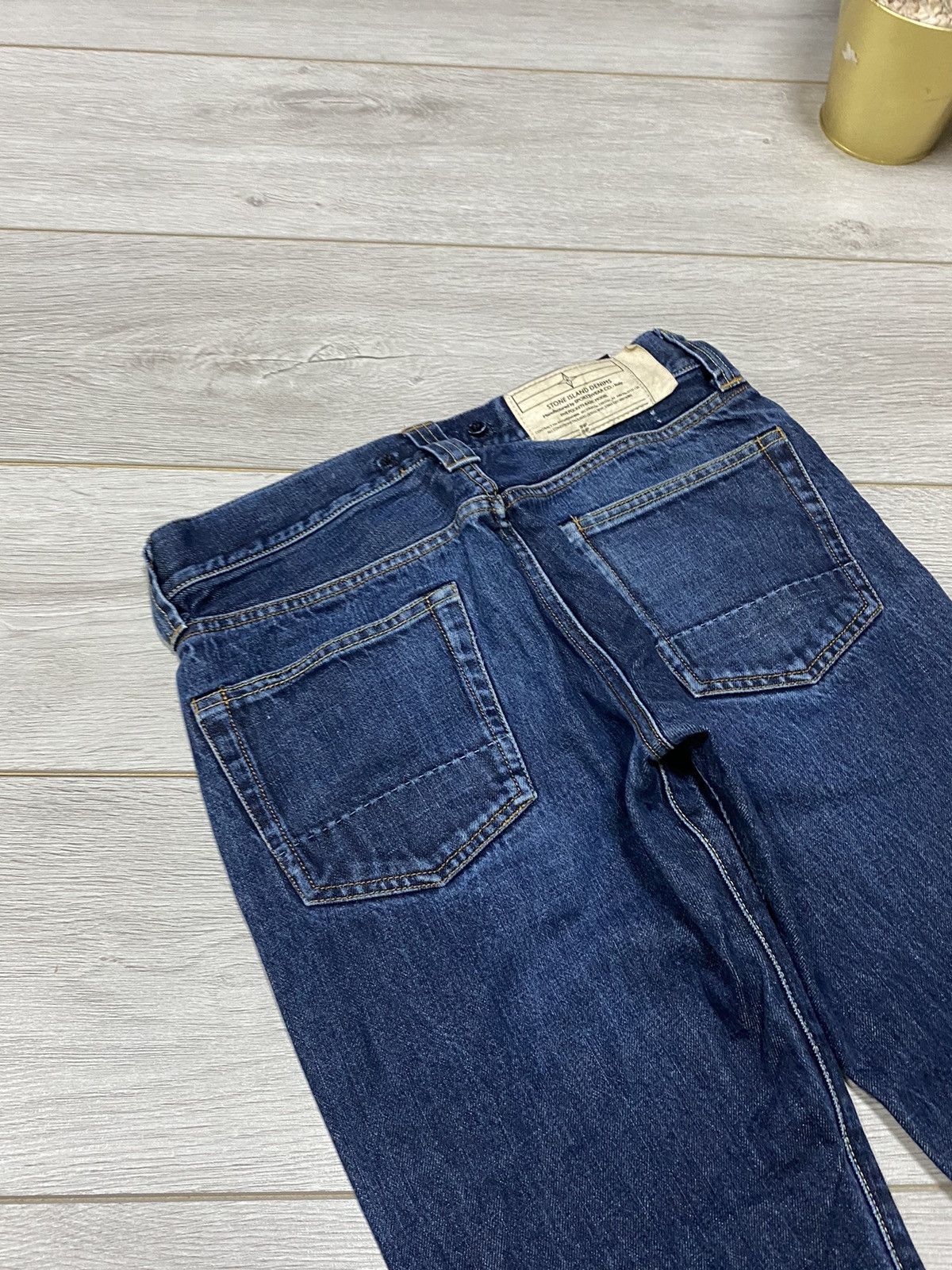 Stone Island Stone Island Denim Dark Blue Jeans buttons Size US 28 / EU 44 - 3 Thumbnail