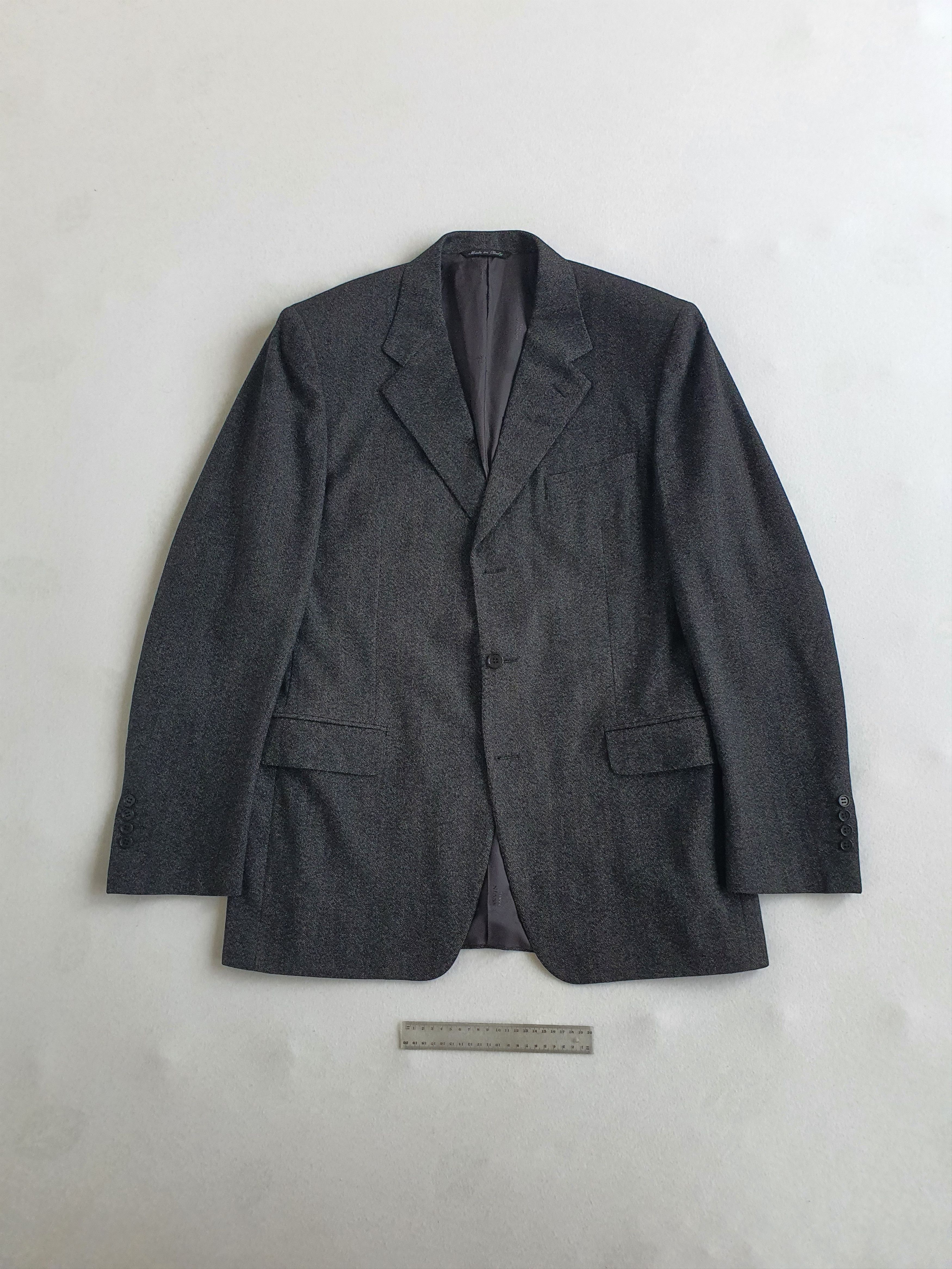 Blazer Sports Coat Suit Jacket - 3 Button Microcheck
