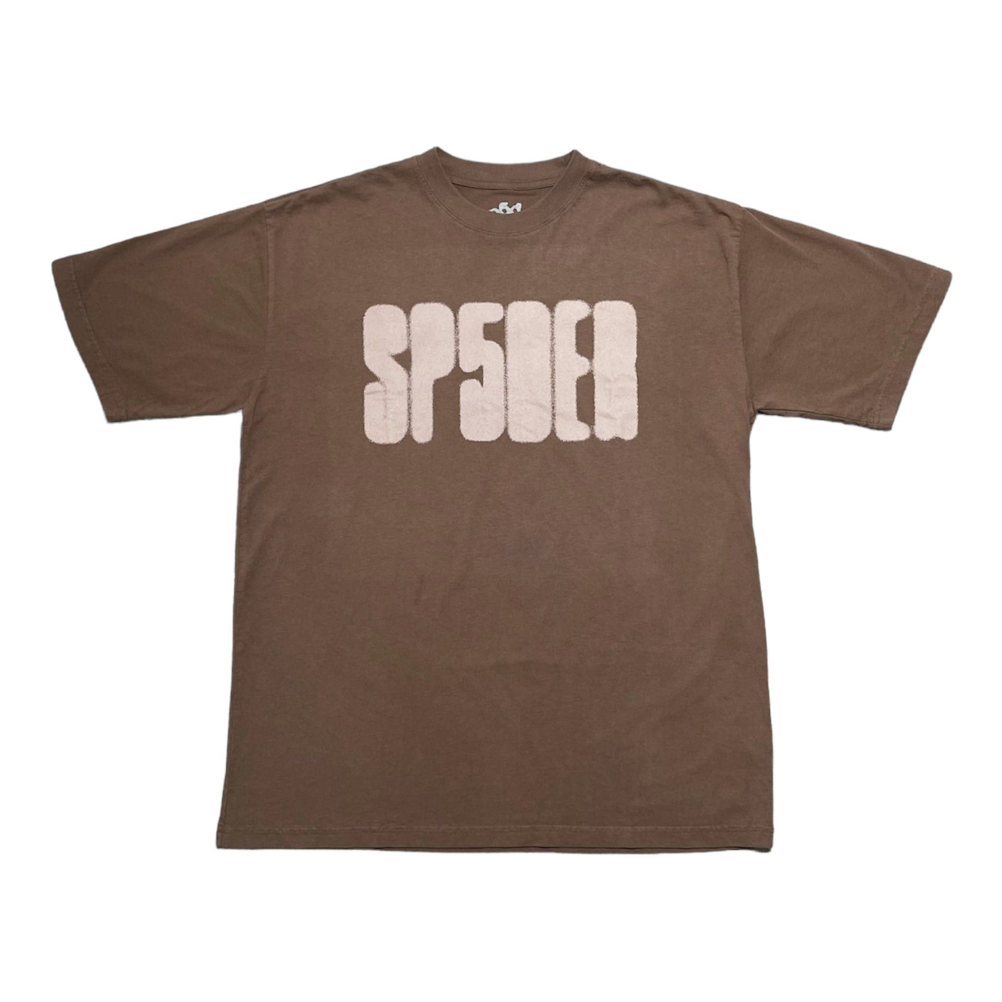 Spider Worldwide Spider Sp5der Focused Logo Tee Brown | Grailed