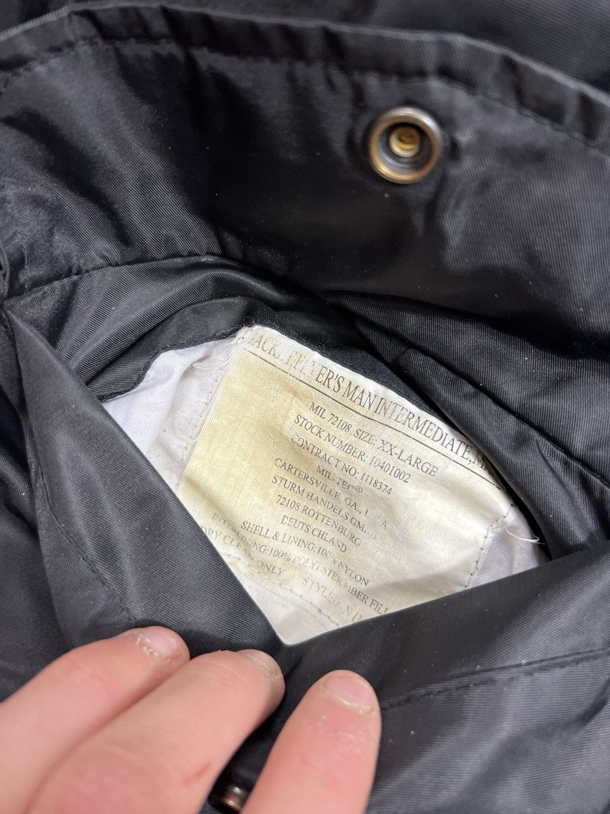 Japanese Brand VTG Raf Simons Style Japanese MA-1 Oversize Bomber Jacket Size US XL / EU 56 / 4 - 8 Thumbnail