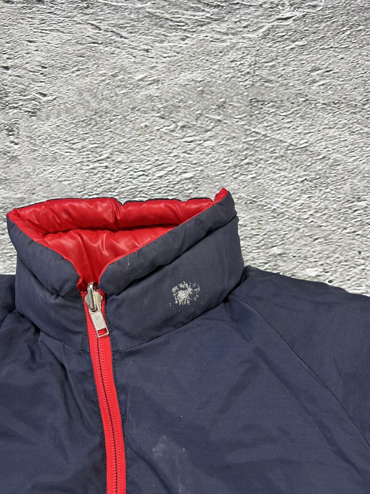Moncler Moncler puffer jacket reversible vintage down red navy Size US S / EU 44-46 / 1 - 4 Thumbnail
