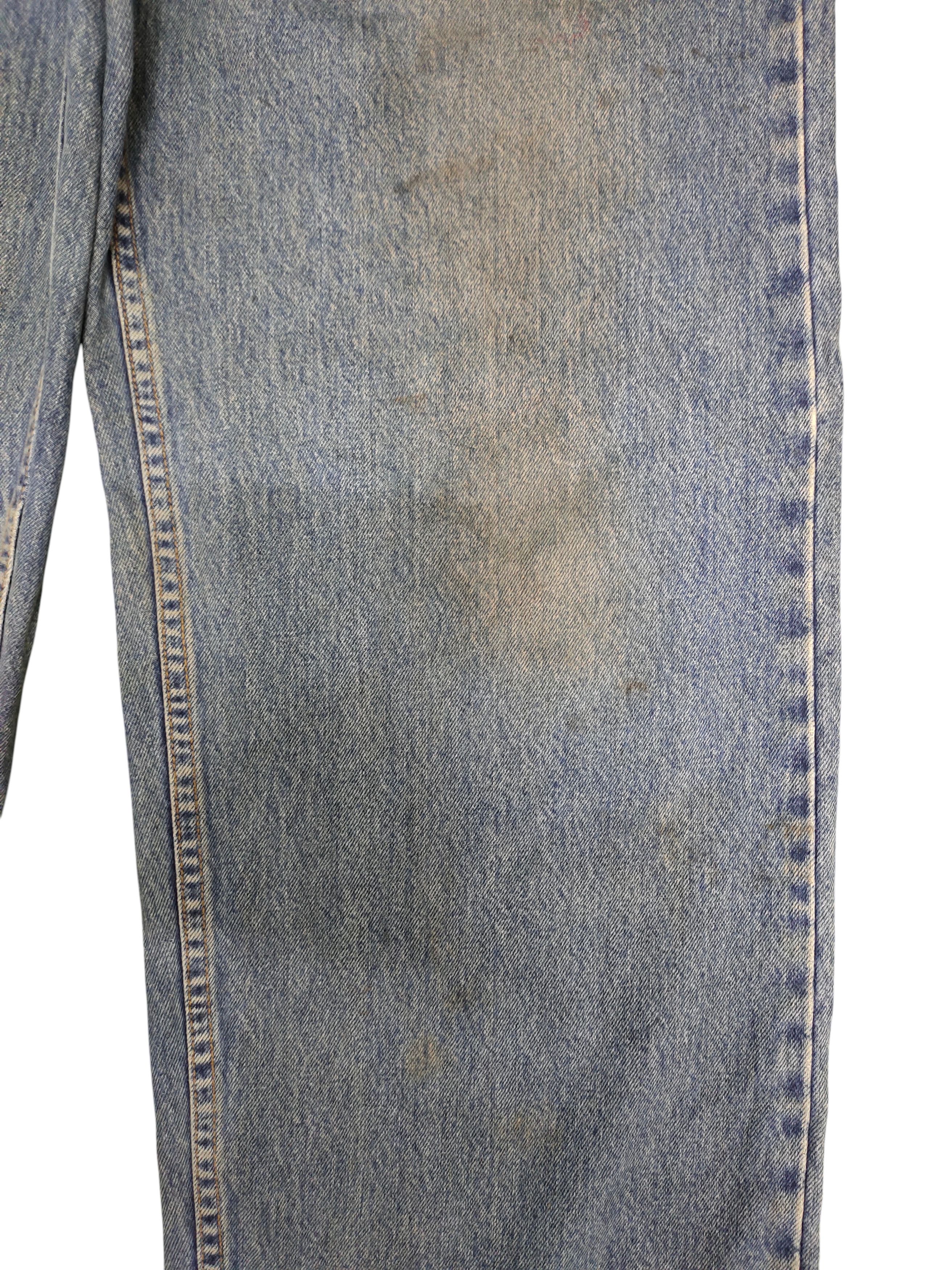 Levi's Vintage Clothing Vintage 90s Levis Silvertab Stovepipe Baggy Denim Jeans Size US 34 / EU 50 - 3 Thumbnail
