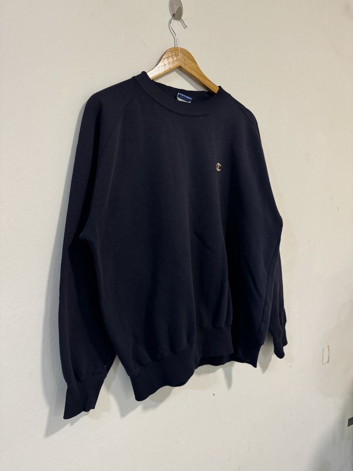 Champion × Vintage Vintage Champion Small Logo Sweatshirt Size US XL / EU 56 / 4 - 4 Thumbnail