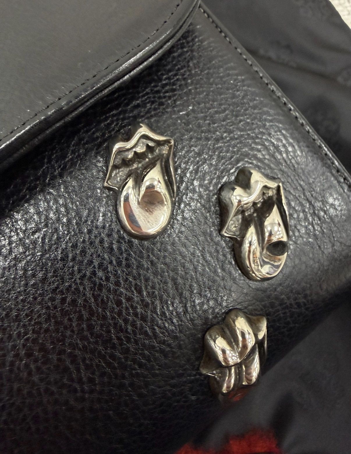 Chrome Hearts Chrome Hearts Red Rolling Stones Co-brand Doc Bag Size ONE SIZE - 4 Thumbnail